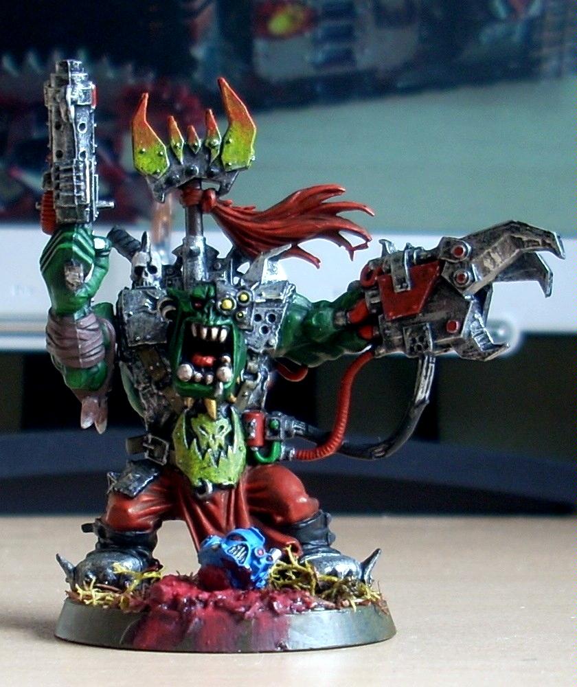 Big Shoota, Boss, Ganeth, Orks, Powerclaw, Warboss