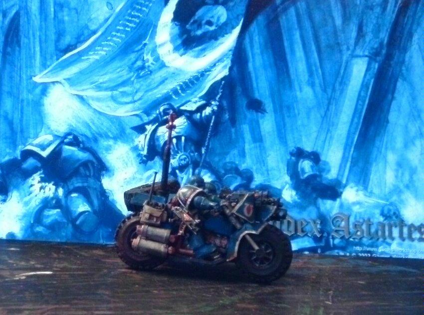 Bike, Blue, Ultramarines