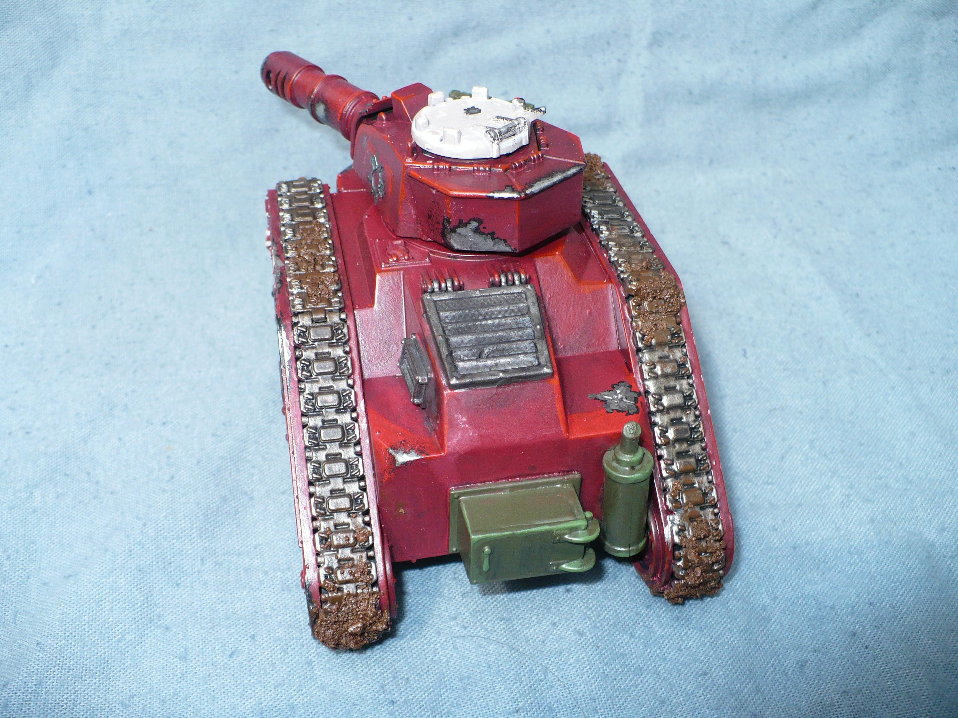 Chaos, Leman Russ, Painted, Renegade, Tank, Traitor Guard