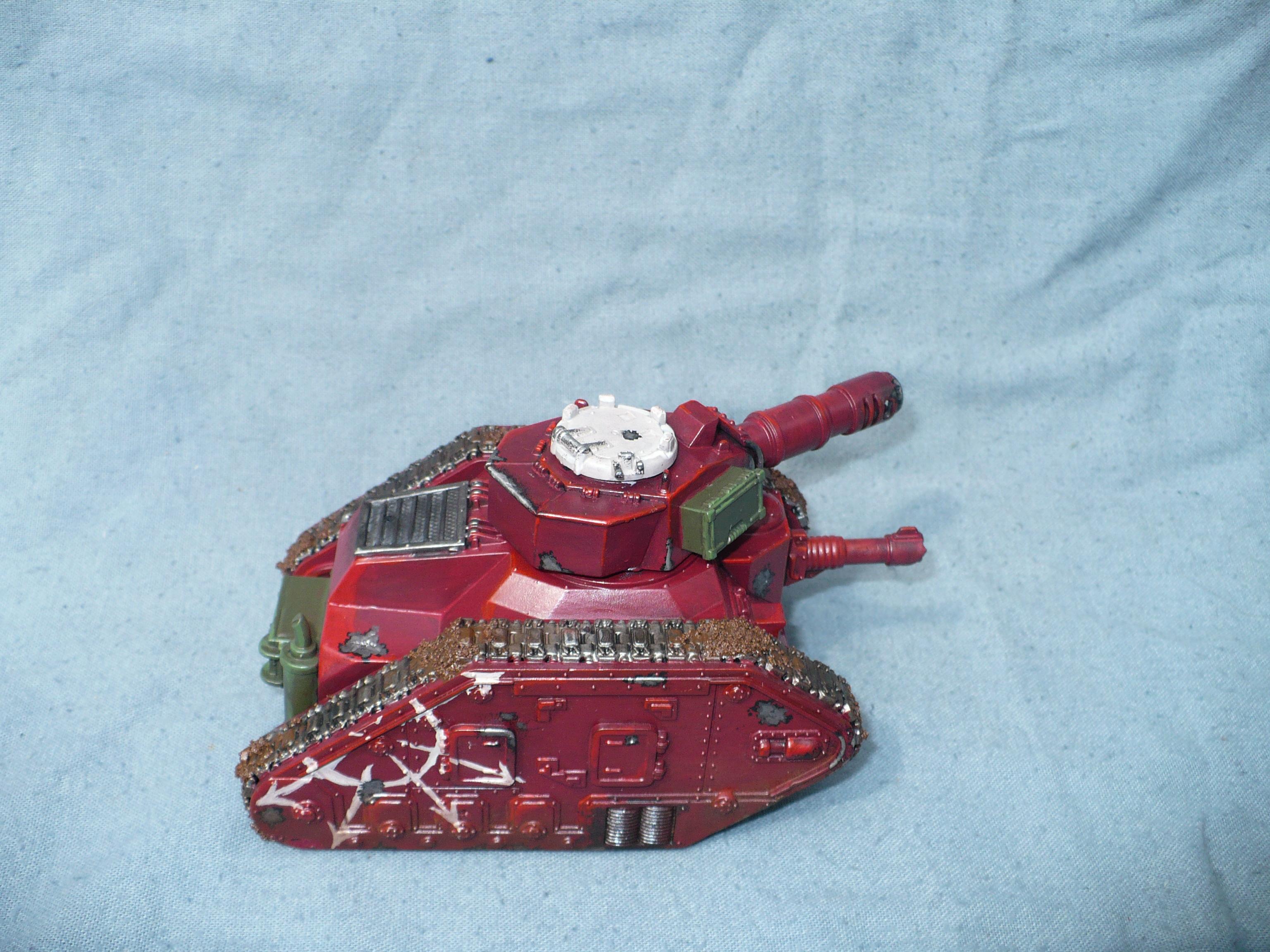 Chaos, Leman Russ, Painted, Renegade, Tank, Traitor Guard