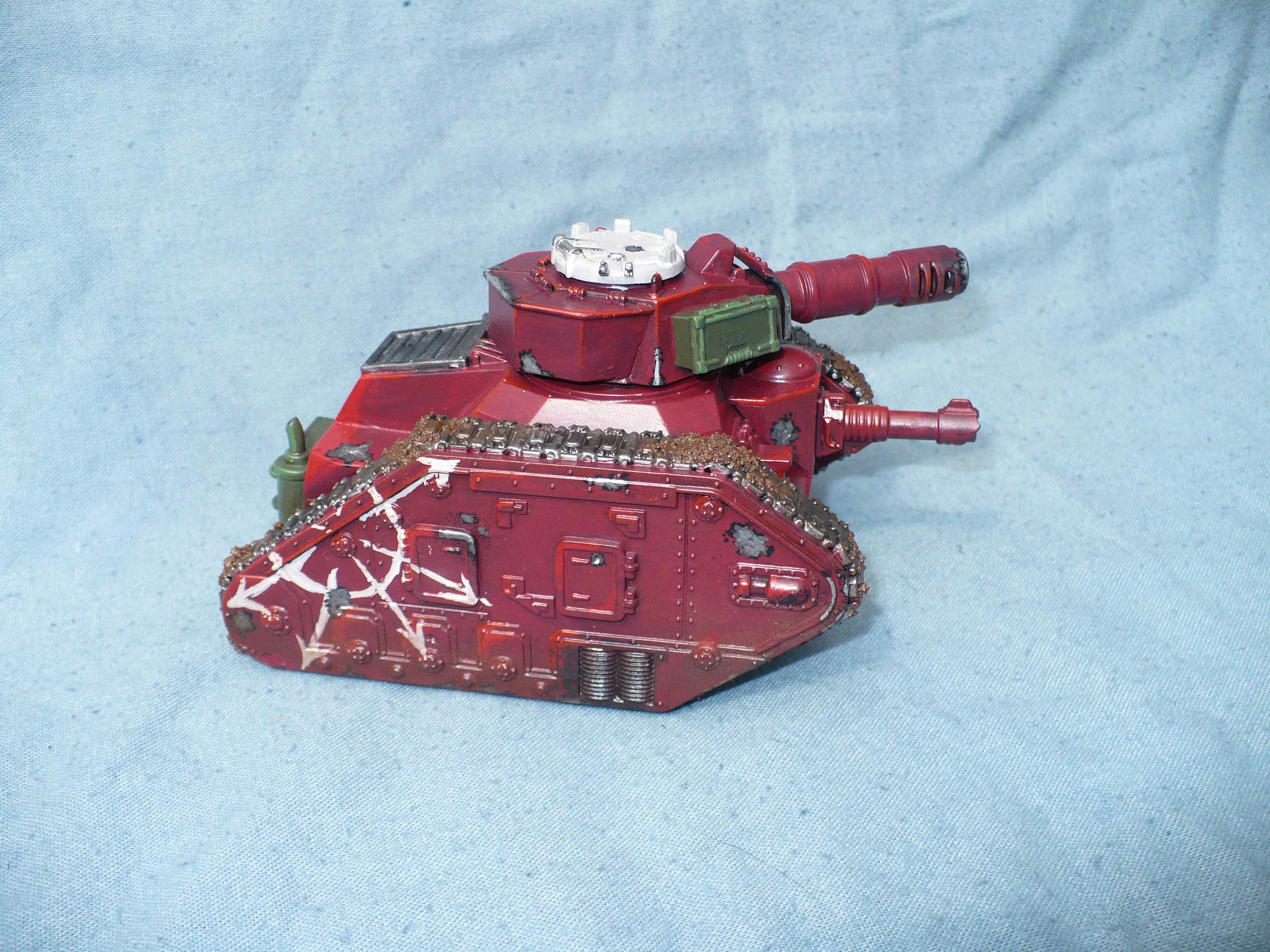 Chaos, Leman Russ, Painted, Renegade, Tank, Traitor Guard