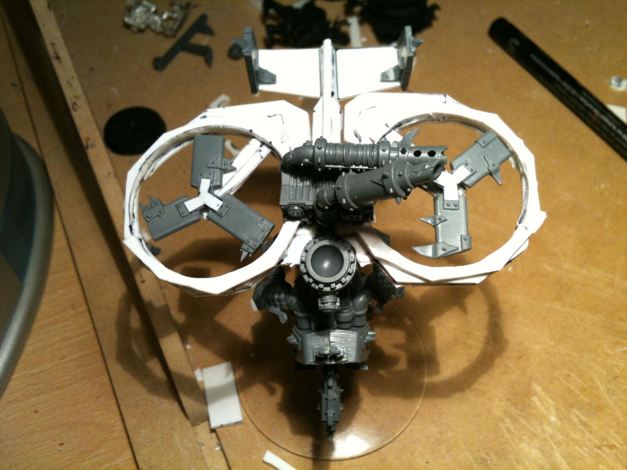 Da Dark Angelz, Deffkopta, Orks, Work In Progress