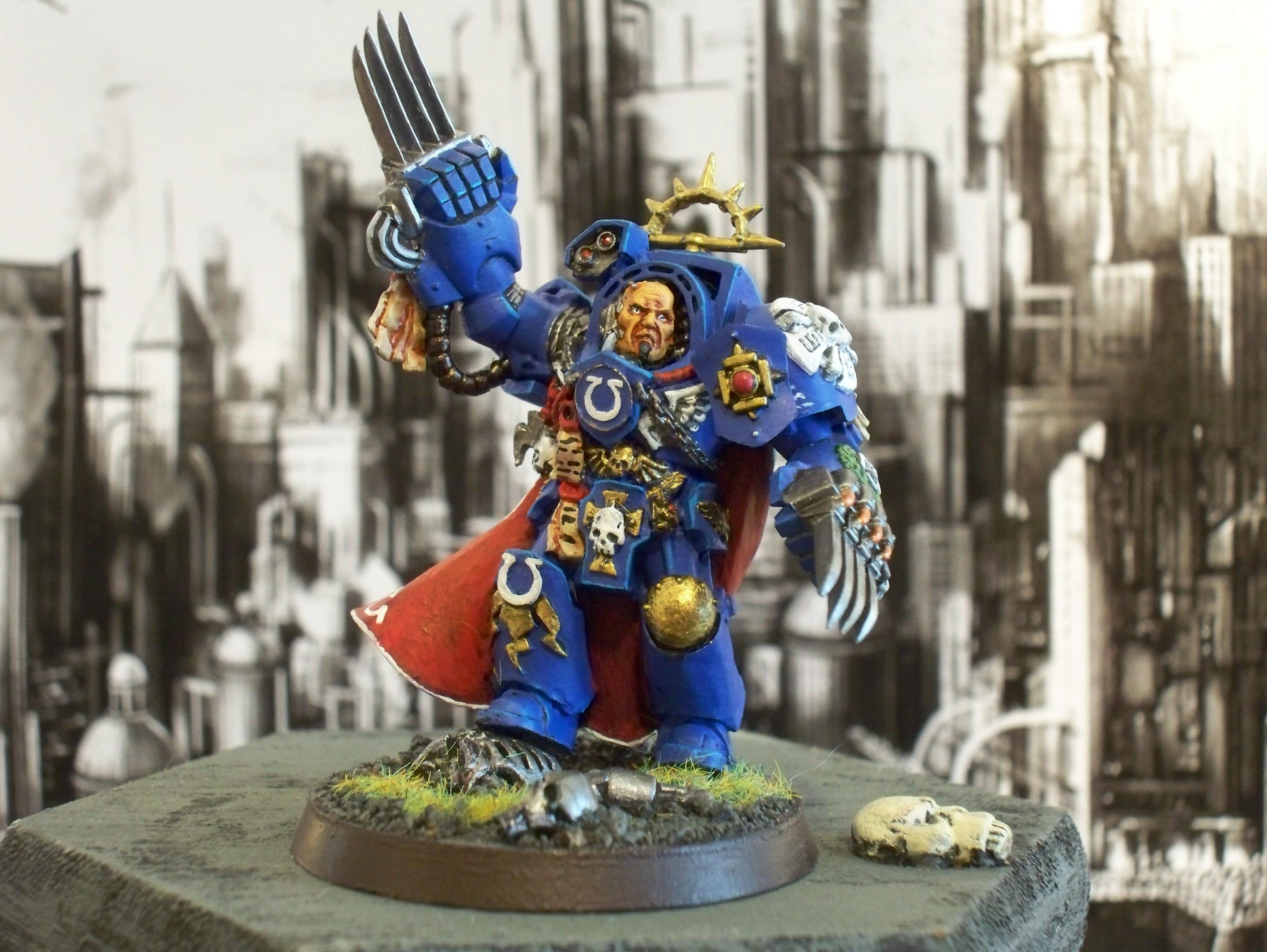 Space Marines, Terminator Armor, Ultramarines