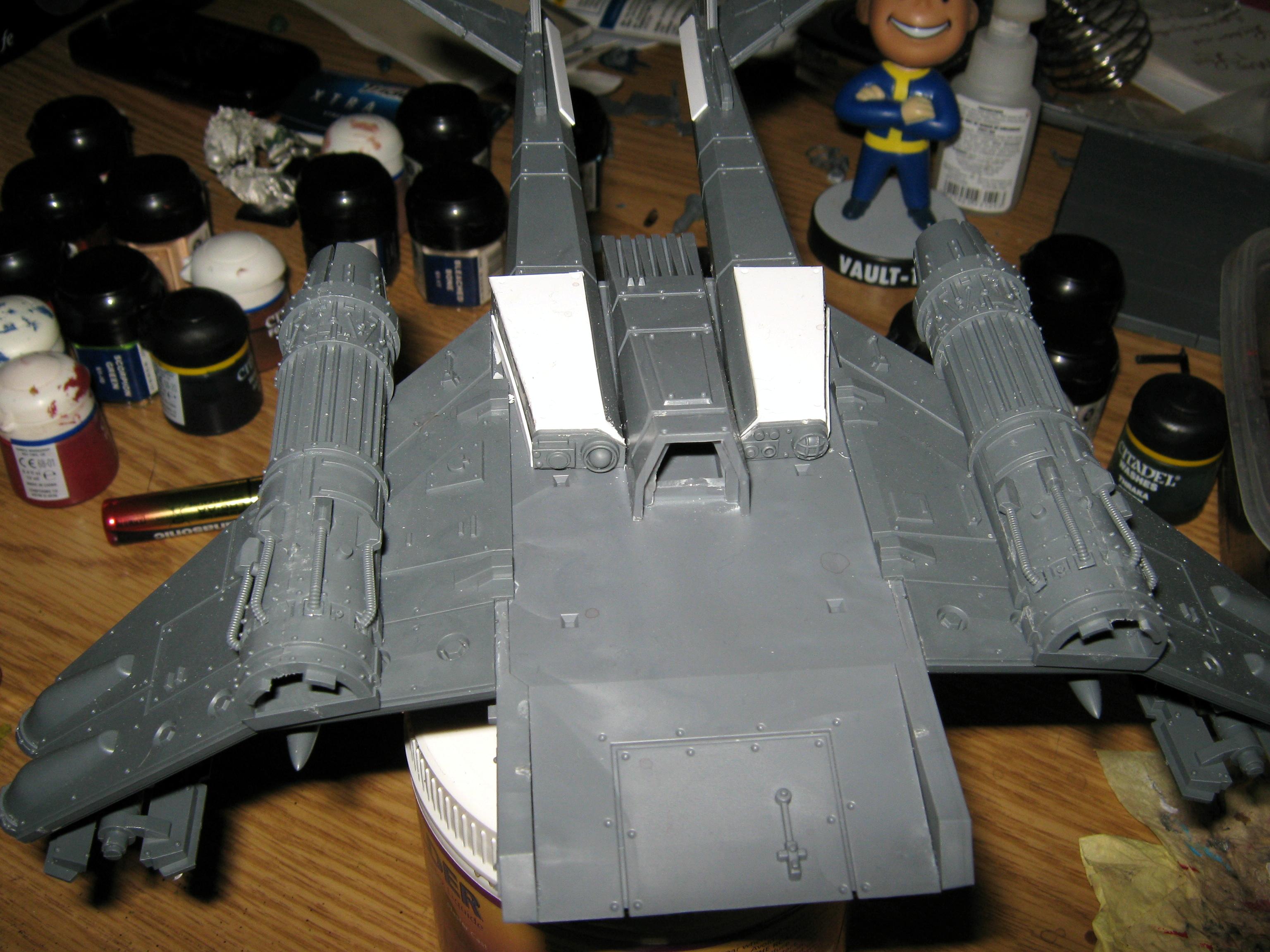 Blood Angels, Conversion, Storm Raven, Work In Progress