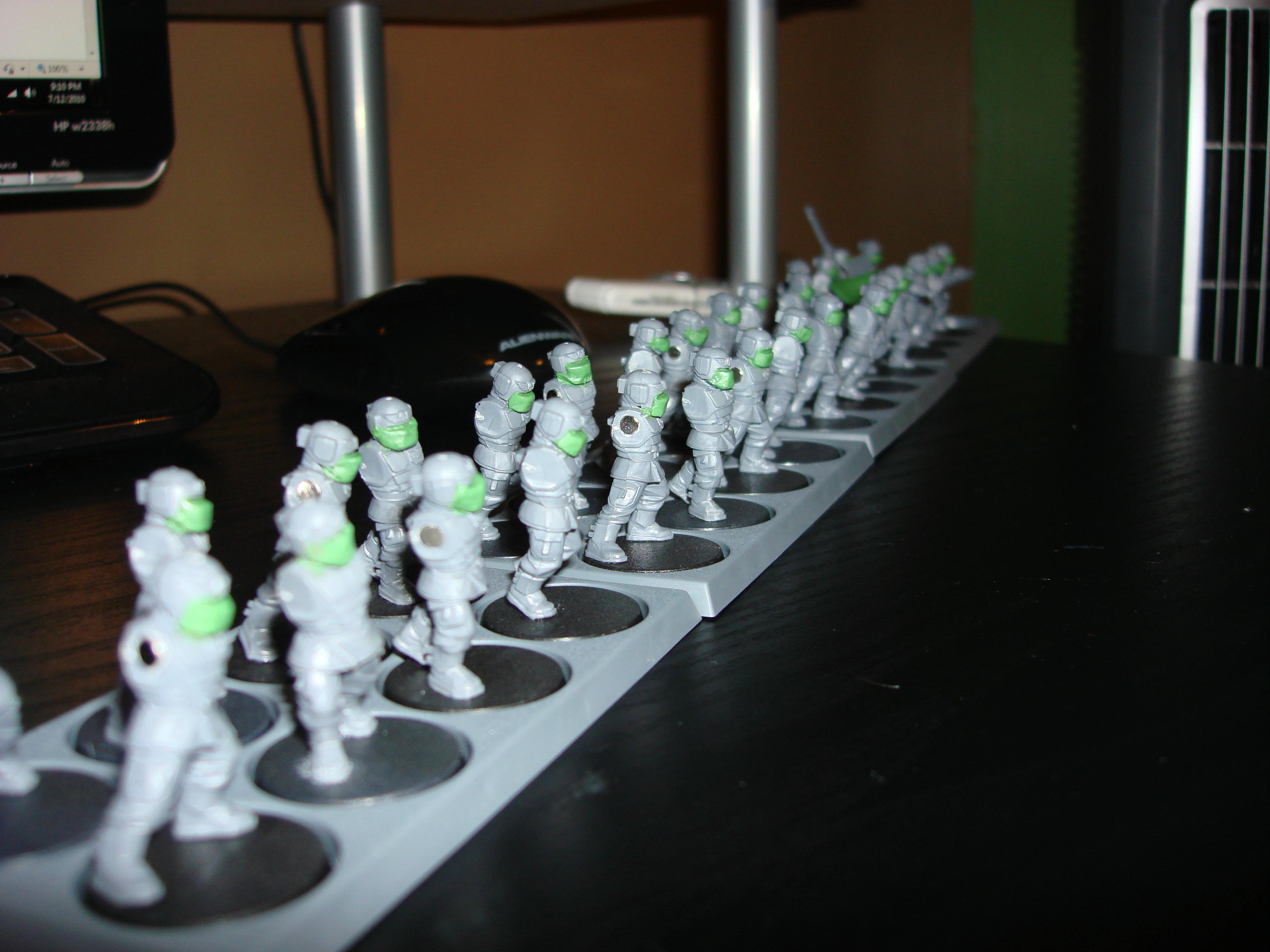 Conversion, Greenstuff, Imperial Guard, Work In Progress