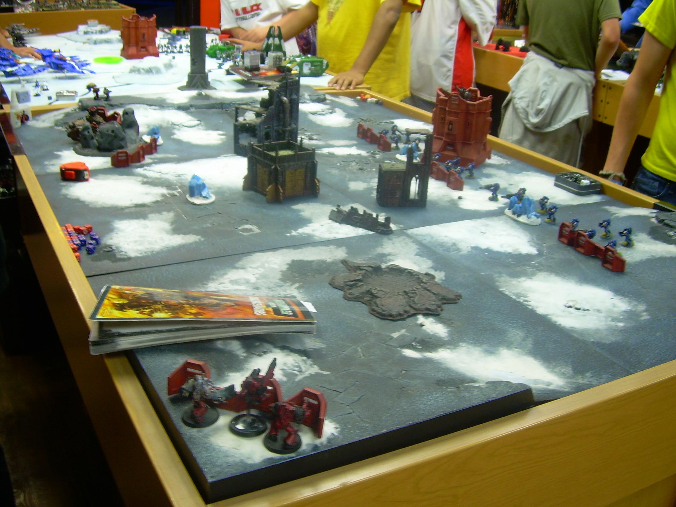 Battle Report, Gaming Board, Warhammer 40,000