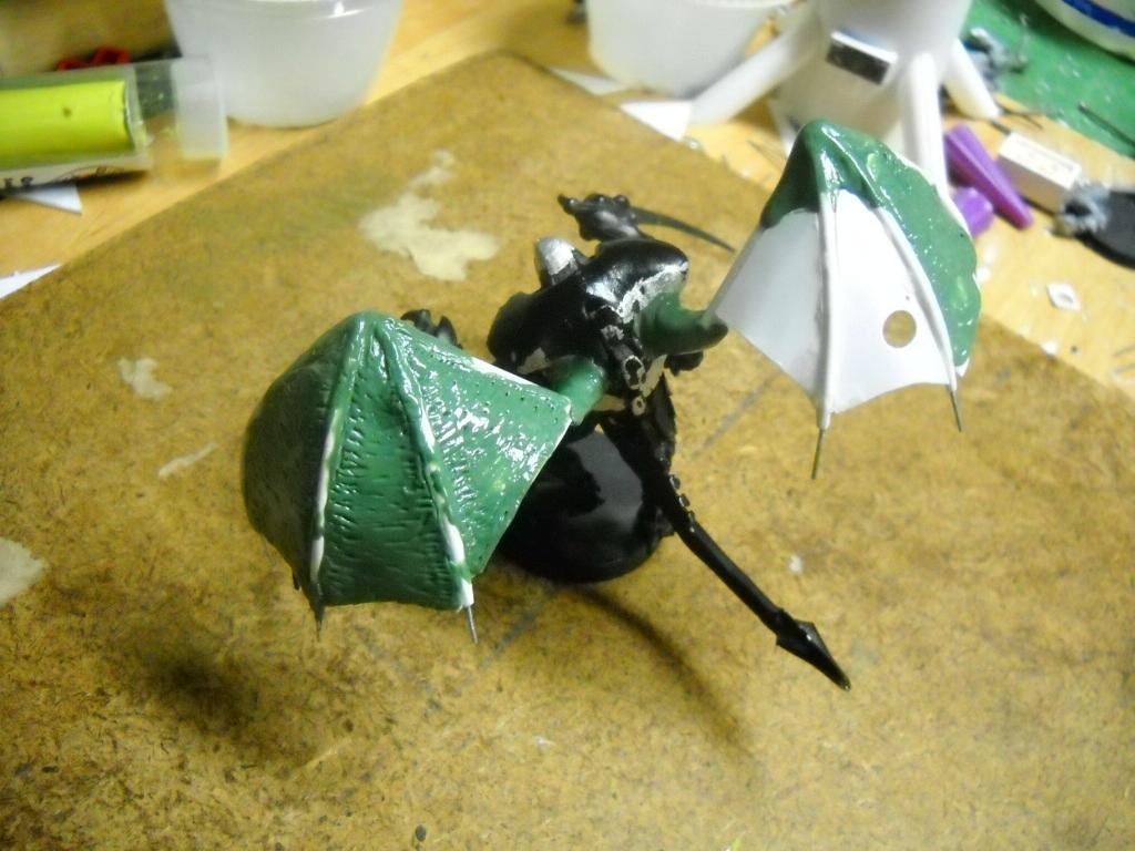 Tyrant wings are starting to come together