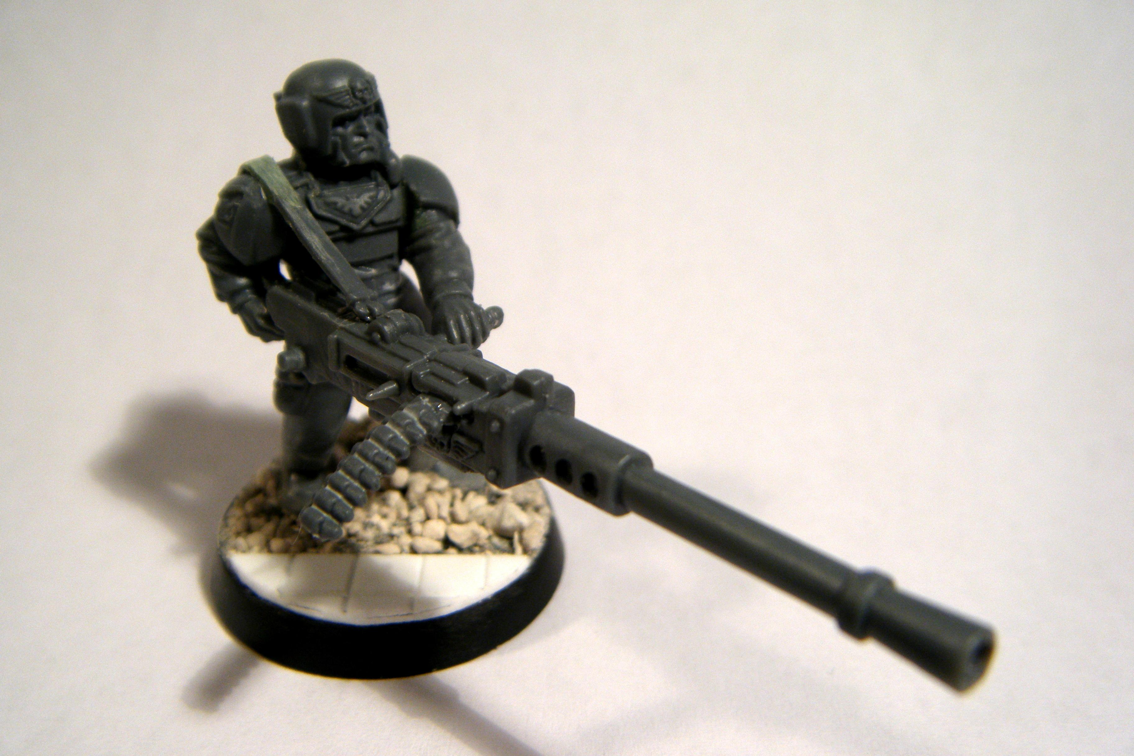 Cadians, Disable, Games Workshop, Heavy Stubber, Imperial Guard, Necromunda, Warhammer 40,000, Work In Progress