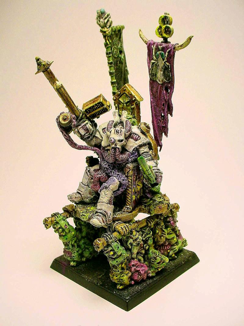 Chaos, Glue, Hot, Lord, Nurgle, Of, Plasticard, Slug, Sprue, Warhammer  40,000, Warhammer Fantasy - Chaos Lord of Nurgle - Gallery - DakkaDakka