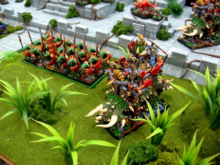 Display Board, Lizardmen, Warhammer Fantasy Lizardmen Display Board 2