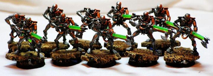 Necrons, Warhammer 40,000, Warriors