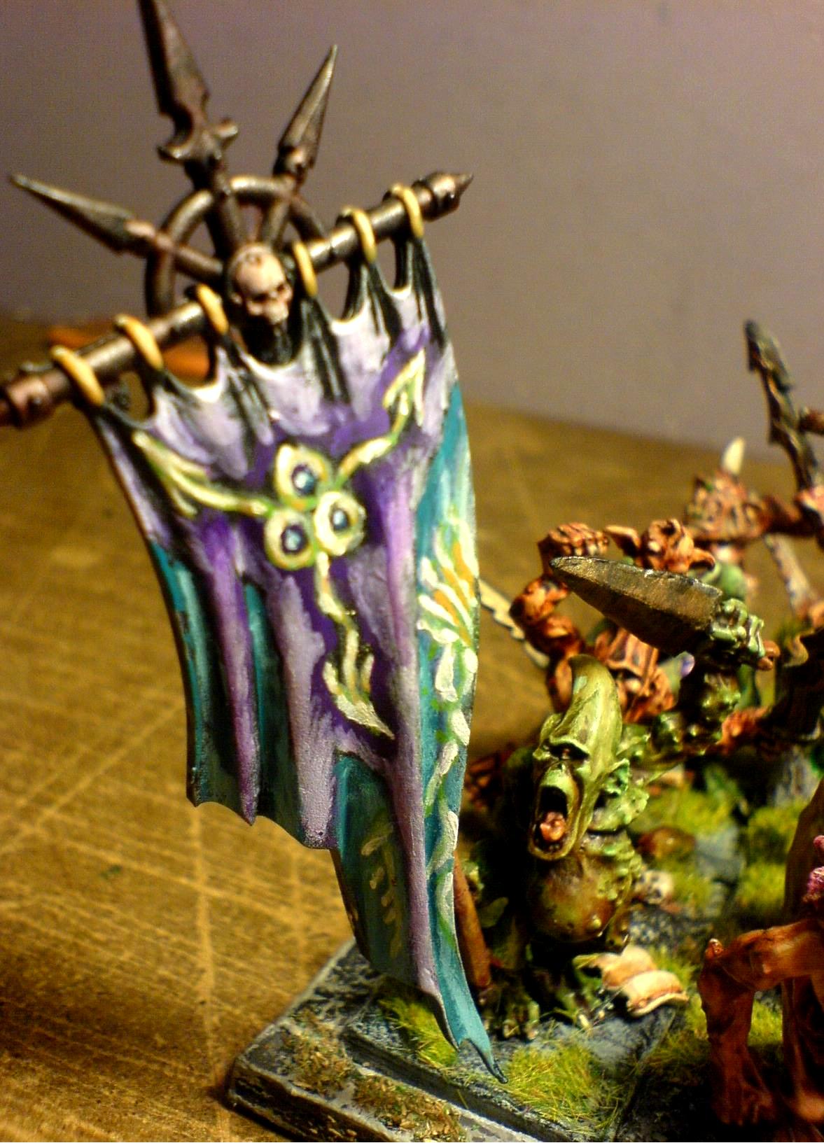 Chaos, Nurgle, Banner Plg