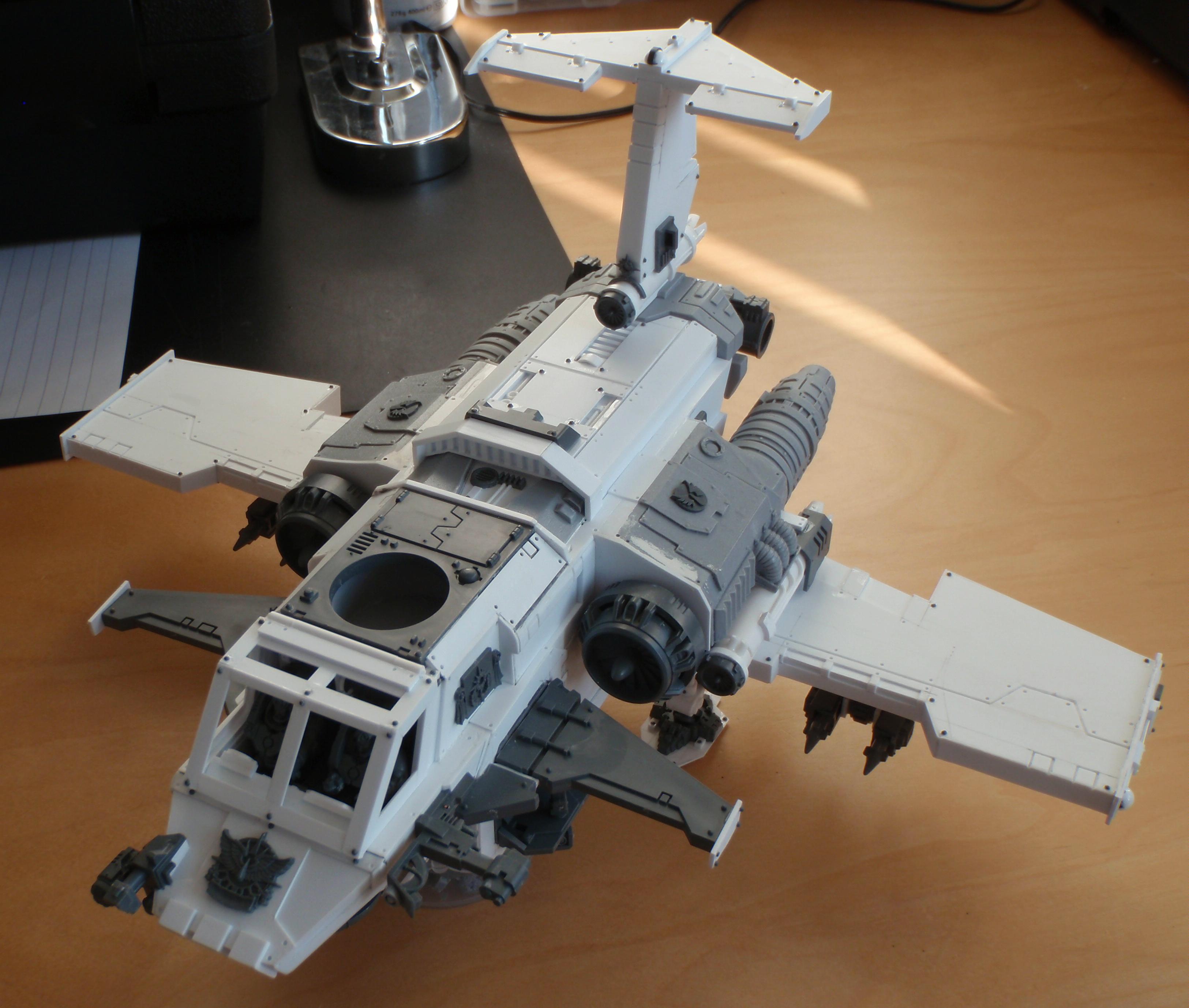 Nice view of the monster with landing gear attached (and no the round tub isn't part of it but I haven't finished the front bit yet)