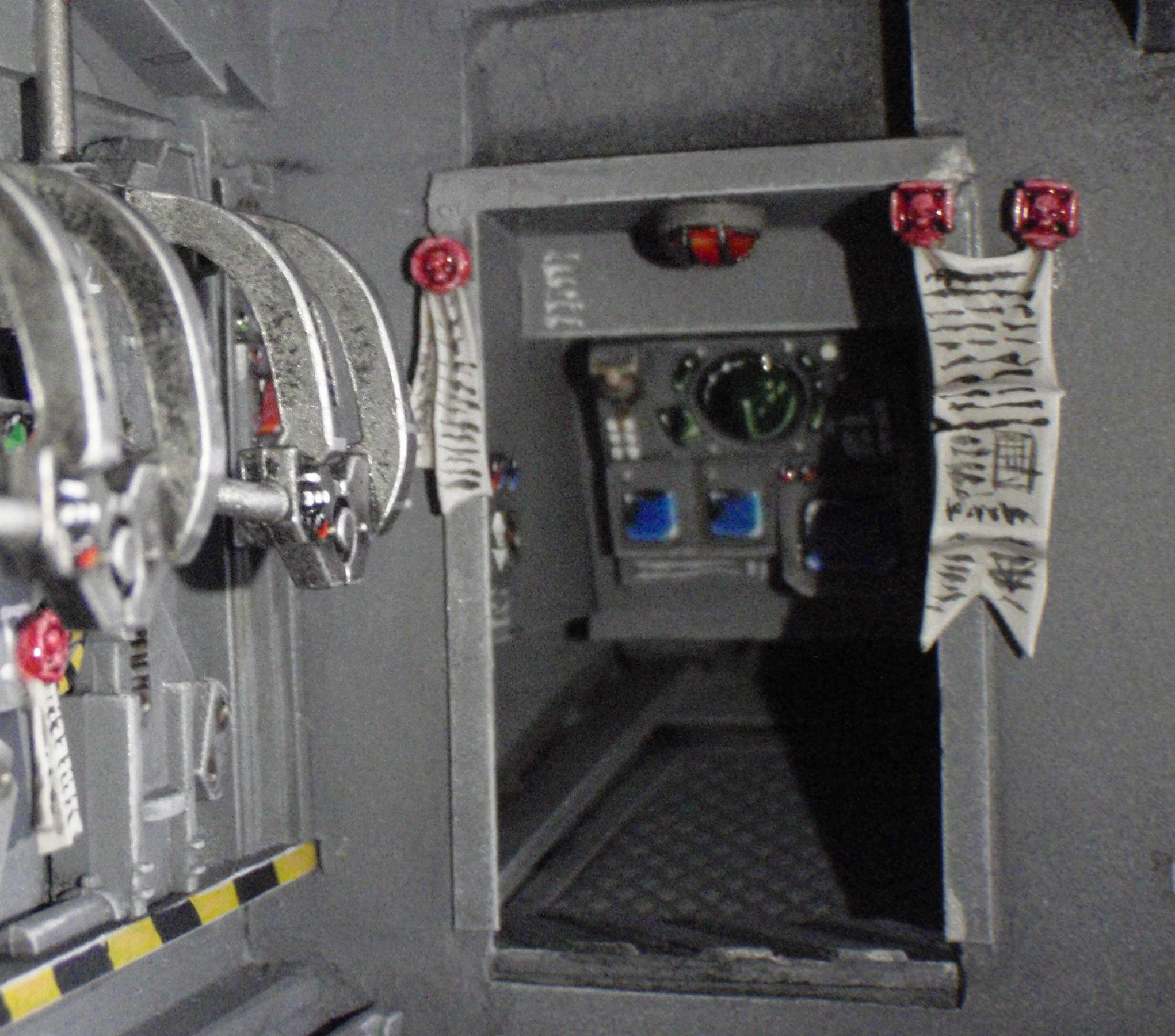 Interior 3, front ramp through the door, also moves down
