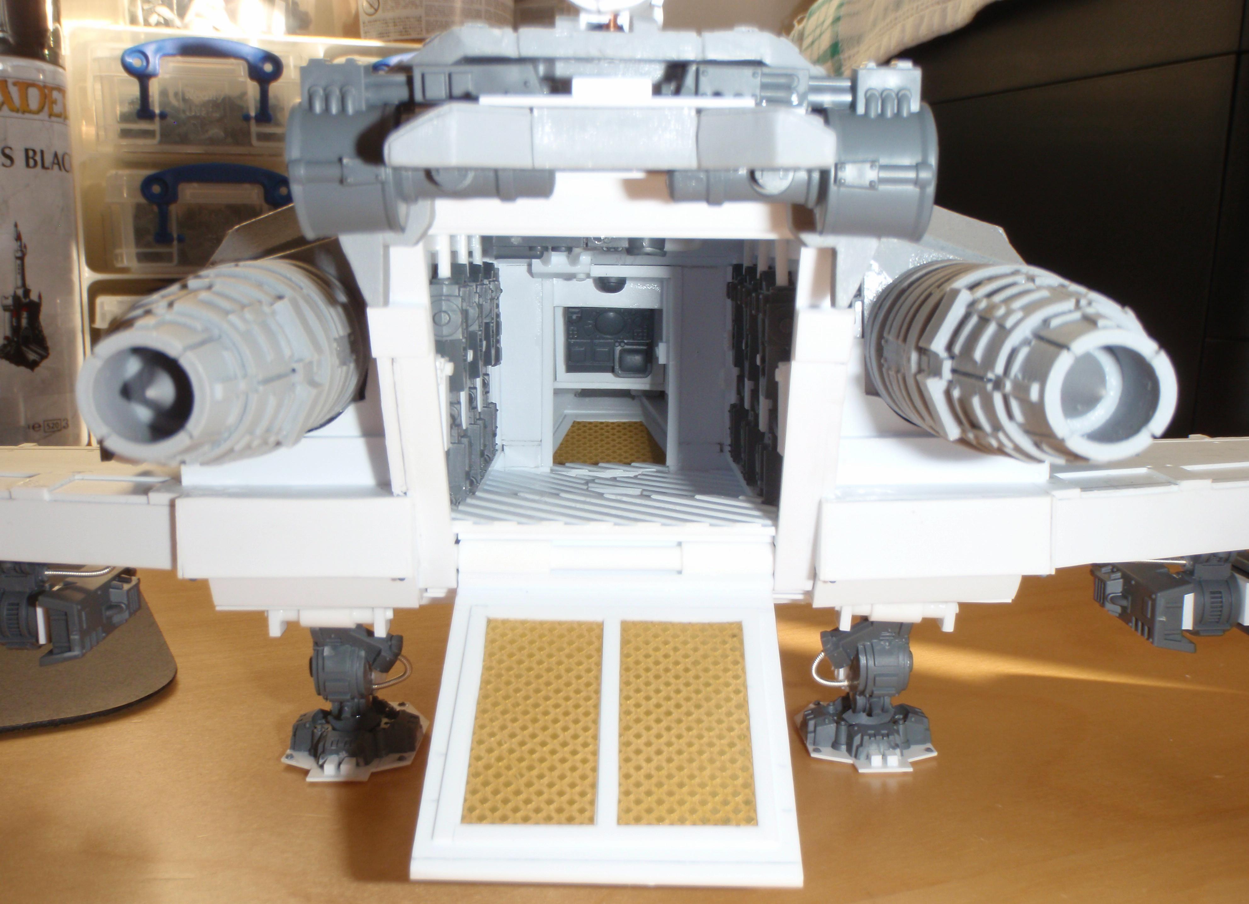 Rear ramp down