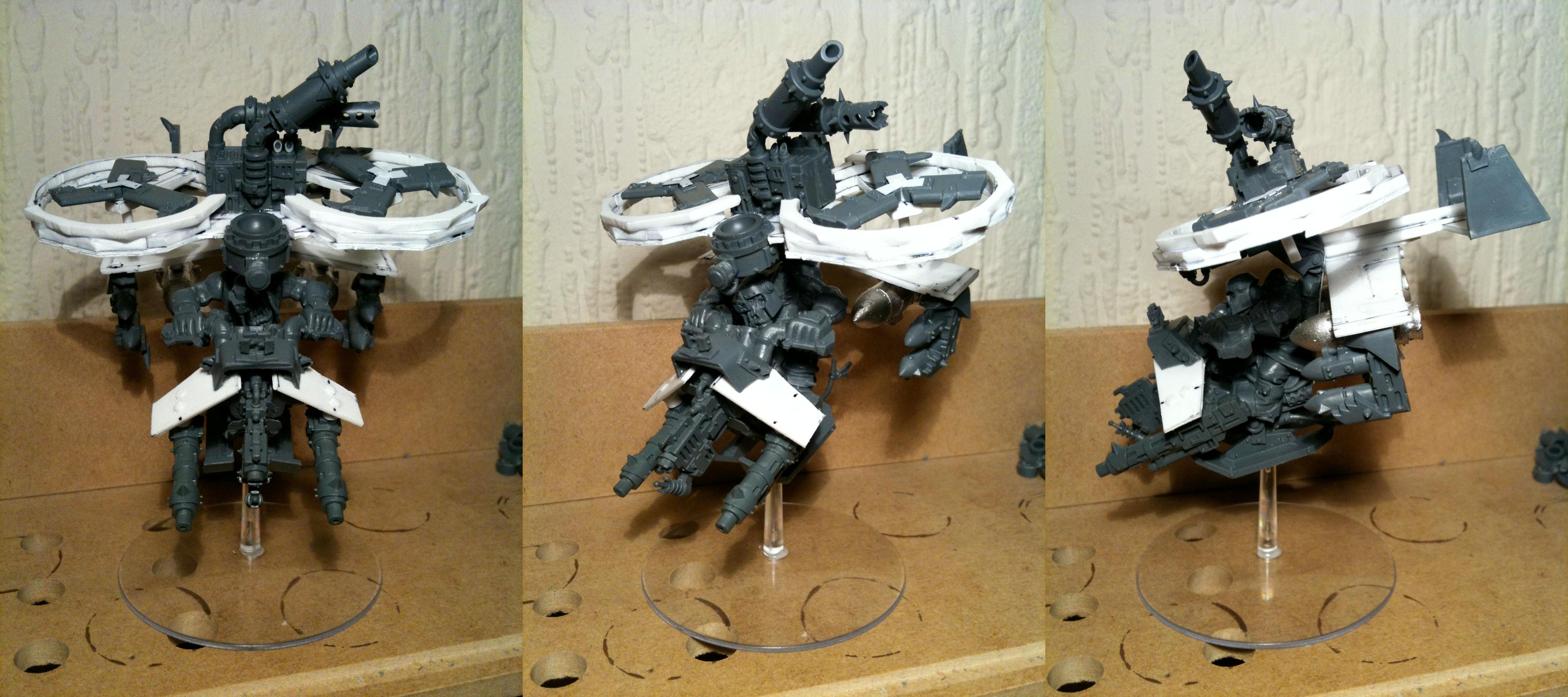 Da Dark Angelz, Deffkopta, Orks, Work In Progress