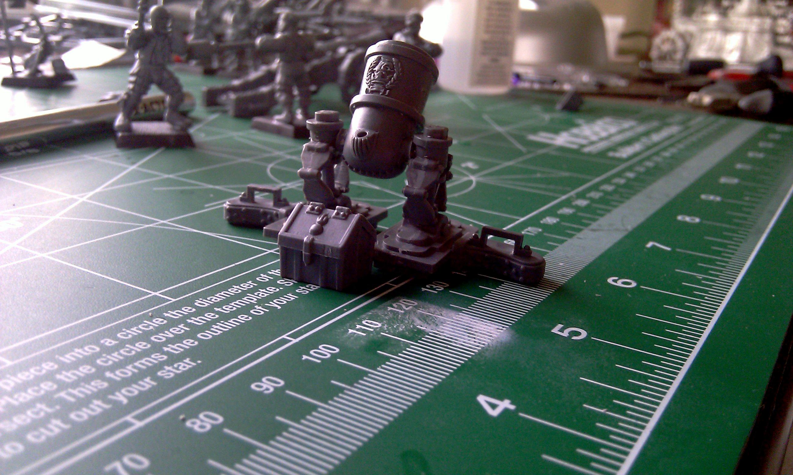 kit bashed mortar rear