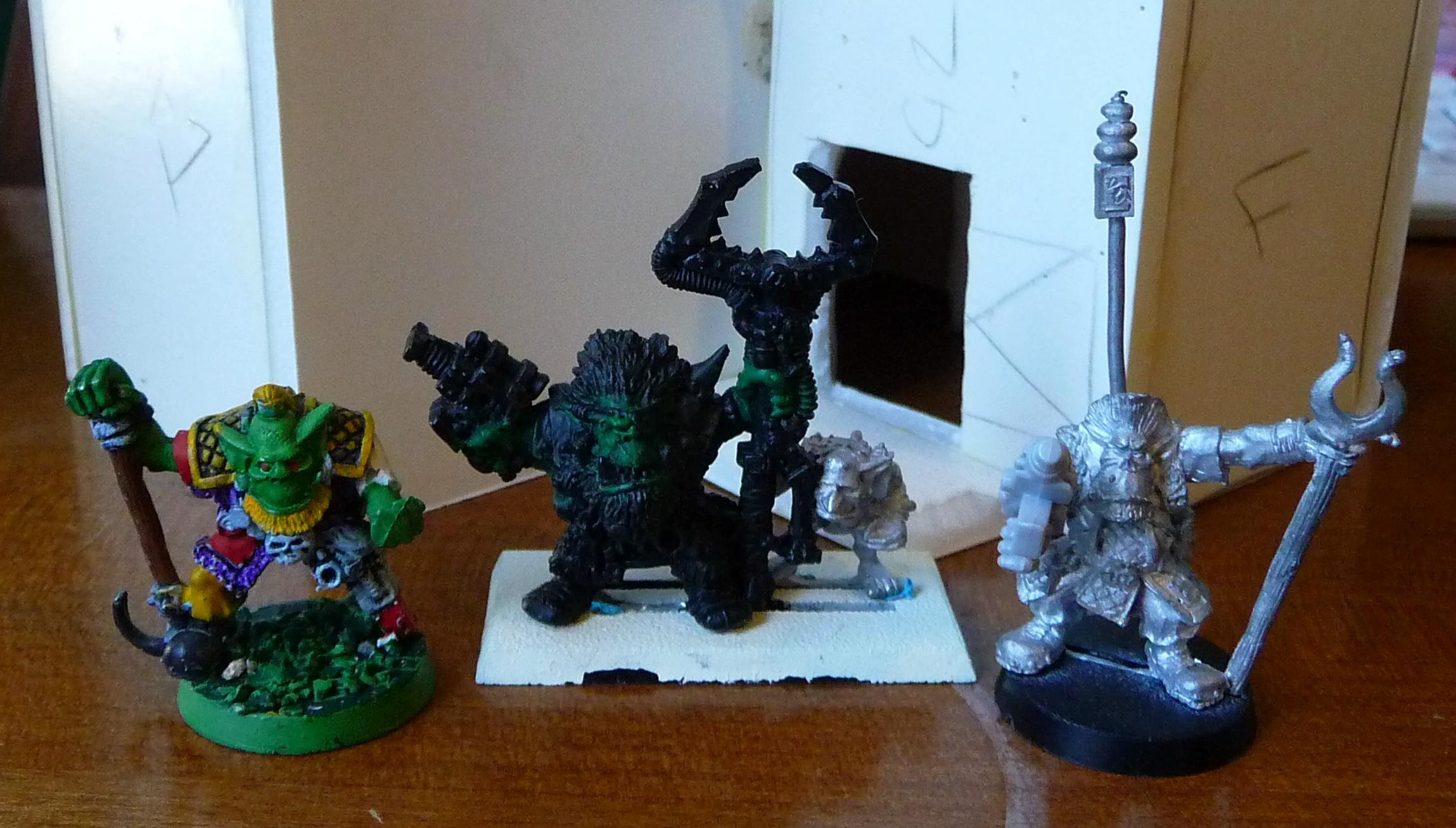 Uzgrim and bodyguards WIP