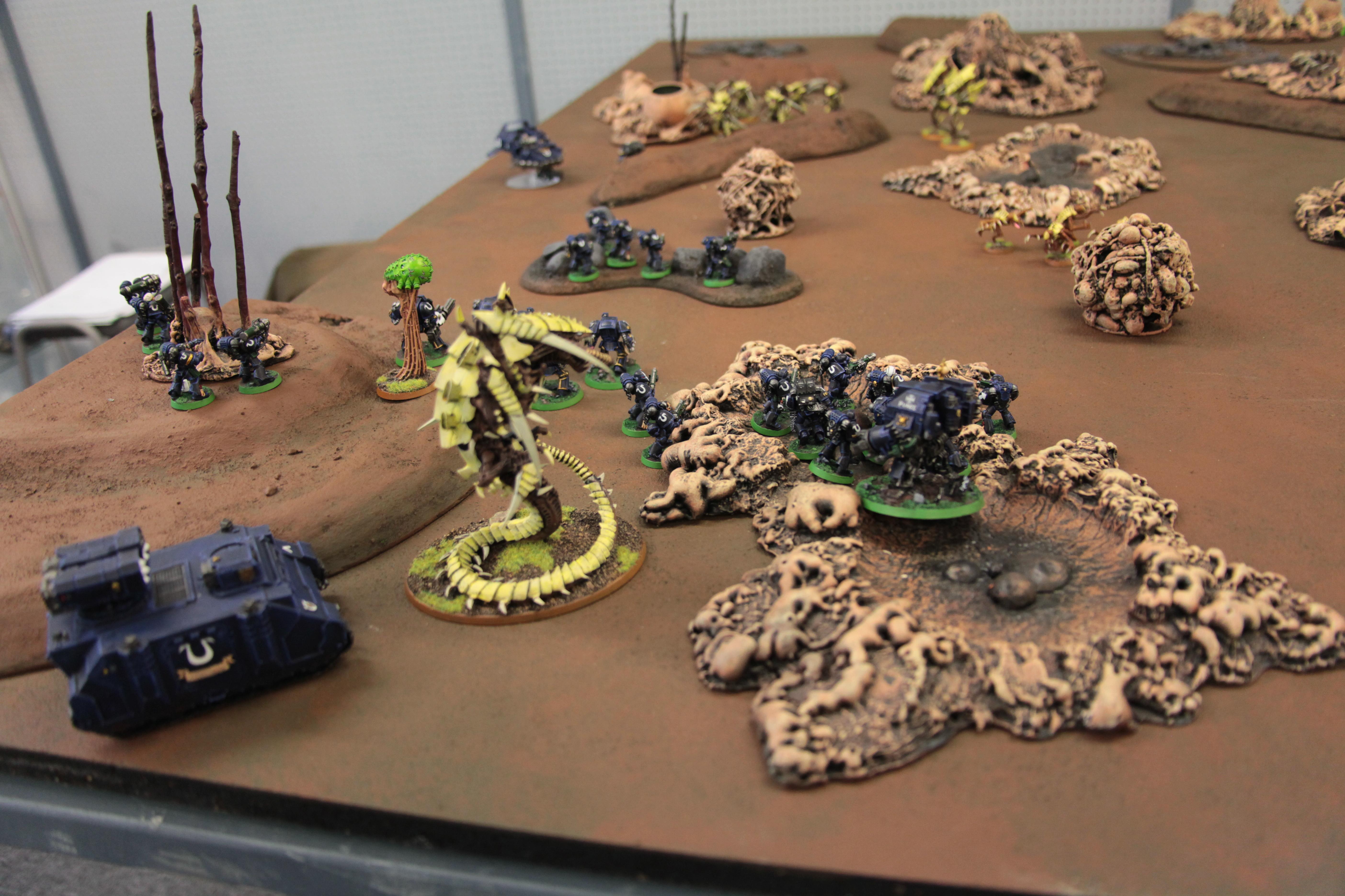 Battle Report, Space Marines, Tyranids