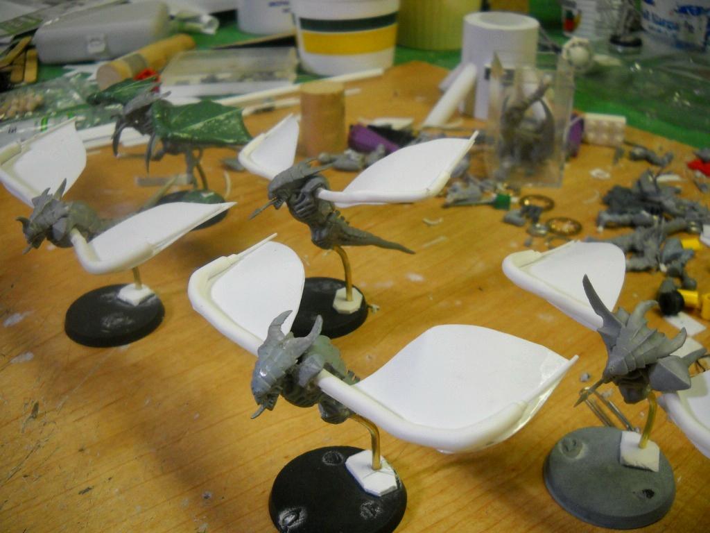 Oops forgot to mention got the framework done on the rest of the Shrikes