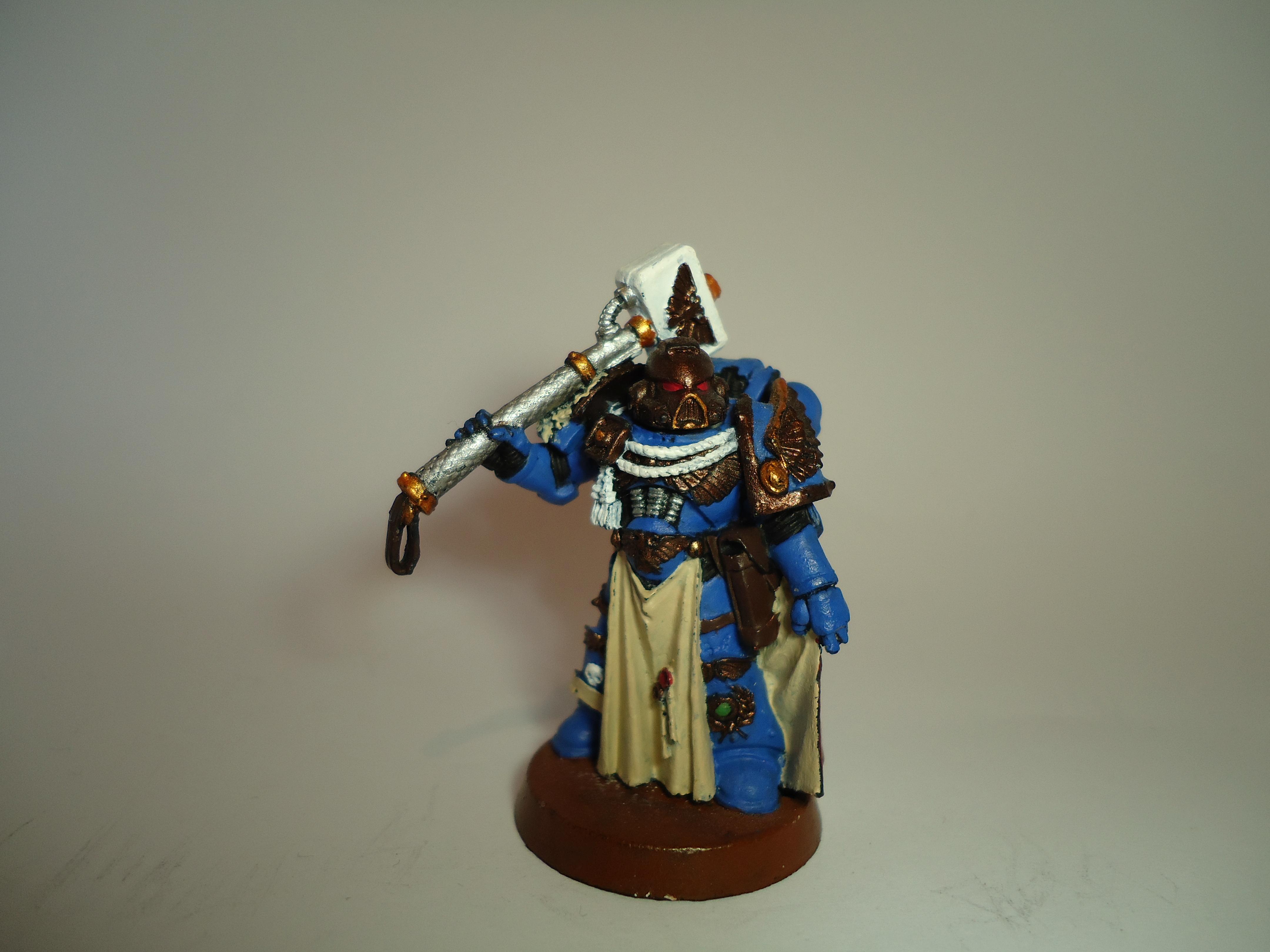 Army, Blue, Chapter, Chapter Master, Hammer, Master, Space Marines, Thunder, Ultramarines, Warhammer 40,000