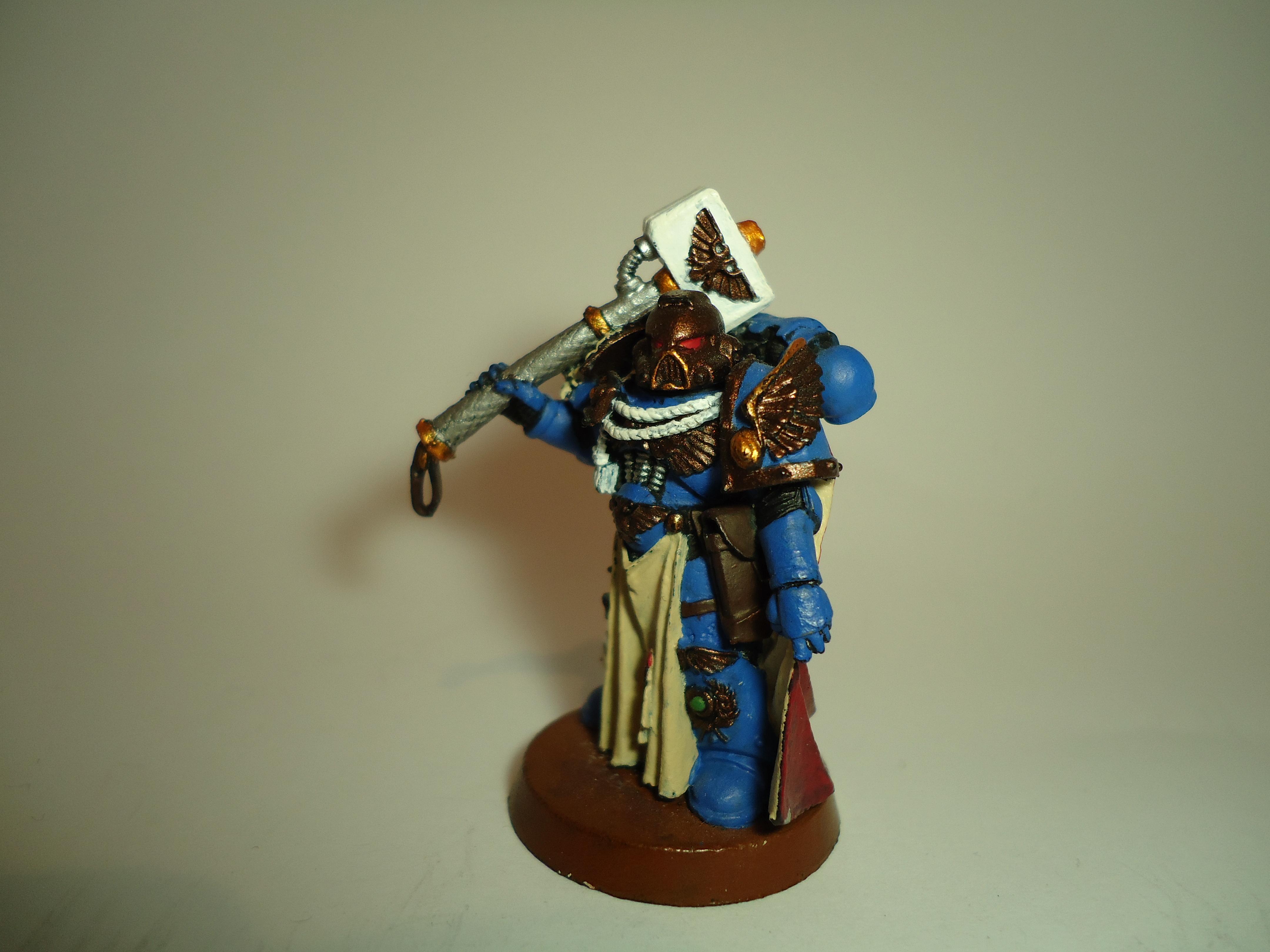 Army, Blue, Chapter, Chapter Master, Hammer, Master, Space Marines, Thunder, Ultramarines, Warhammer 40,000