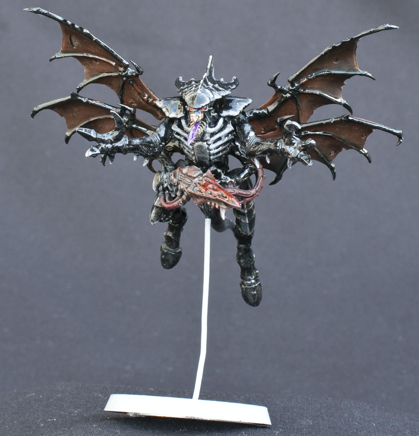 Black, Conversion, Flying, Glossy, Shrike, Shrikes, Tyranids, Warhammer 40,000, Winged