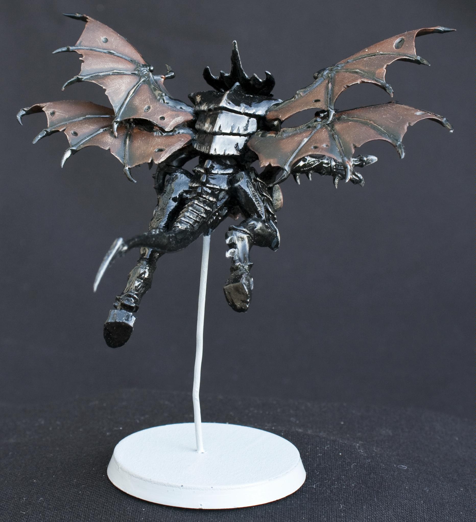 Black, Conversion, Flying, Glossy, Shrike, Shrikes, Tyranids, Wings. Warhammer40k