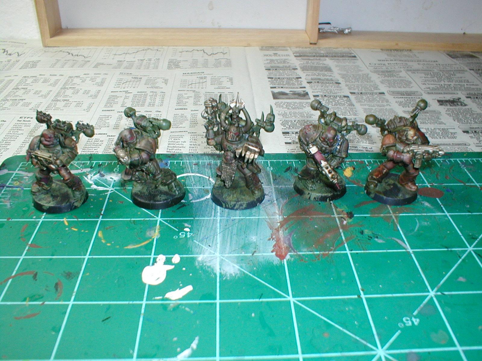 Chaos Space Marines, Death Guard, Nurgle, Plague Marines, Wahammer 40k