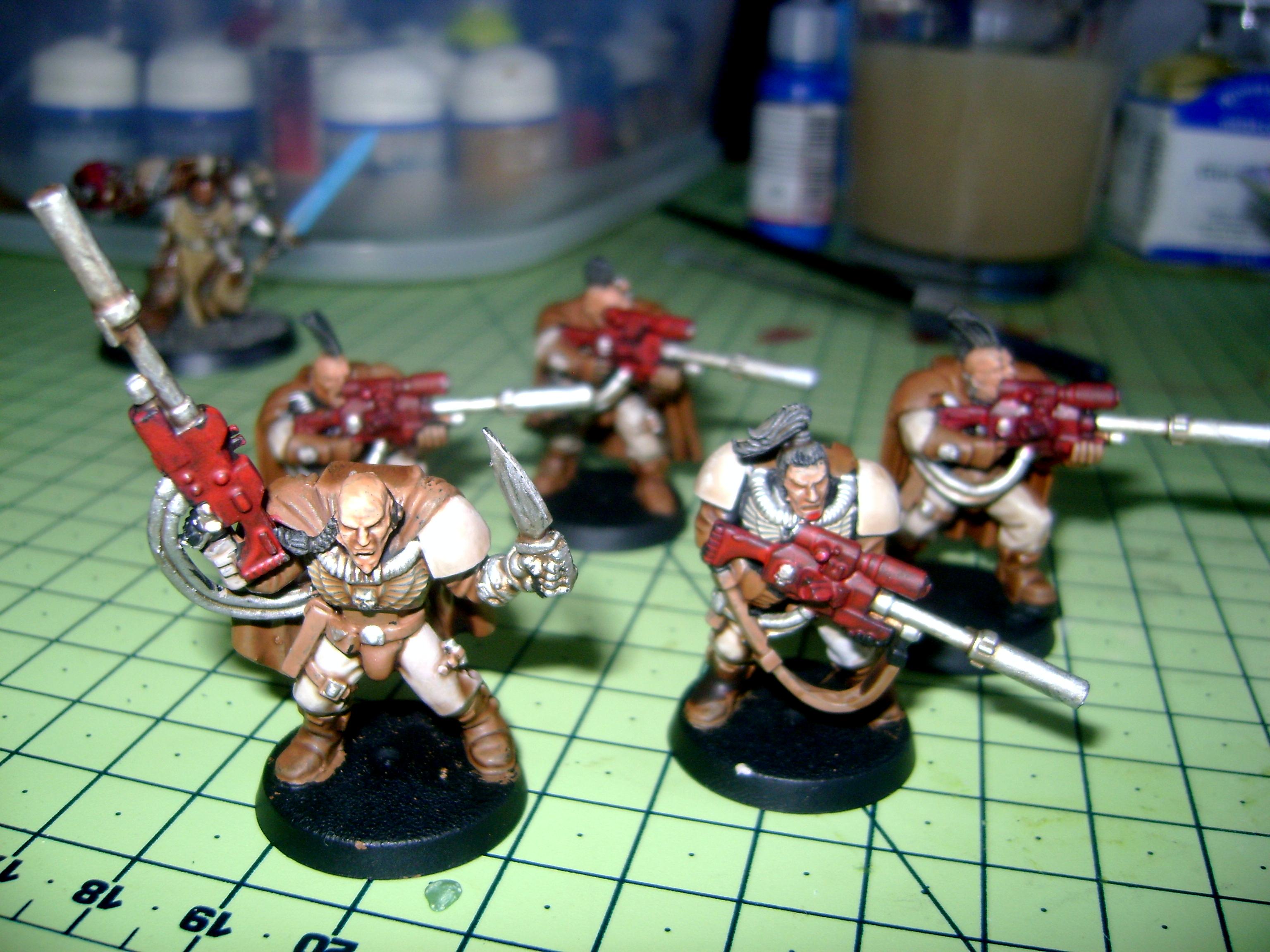 Scouts, Snipers, Space Marines