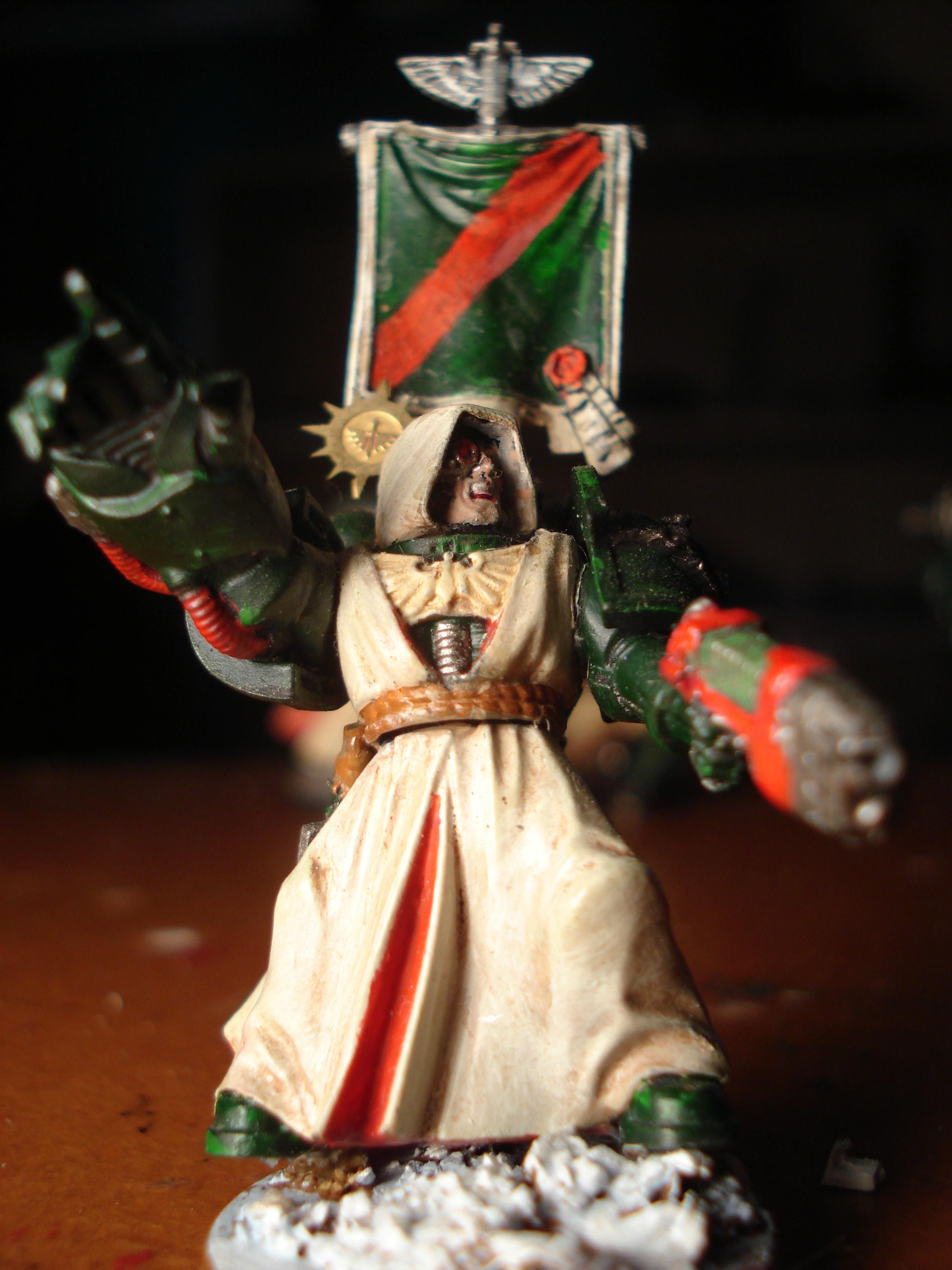Dark Angels, Power Fist, Sergeant, Space Marines, Veteran, Warhammer 40,000