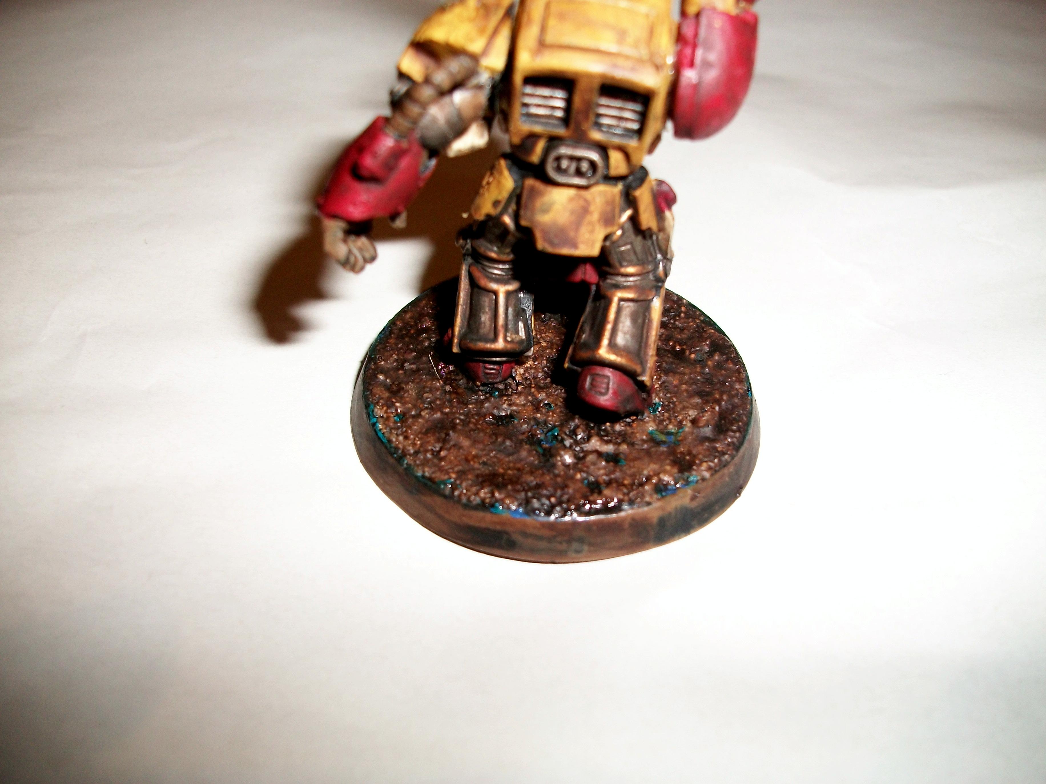 Space Marines, Terminator Armor, Yellow