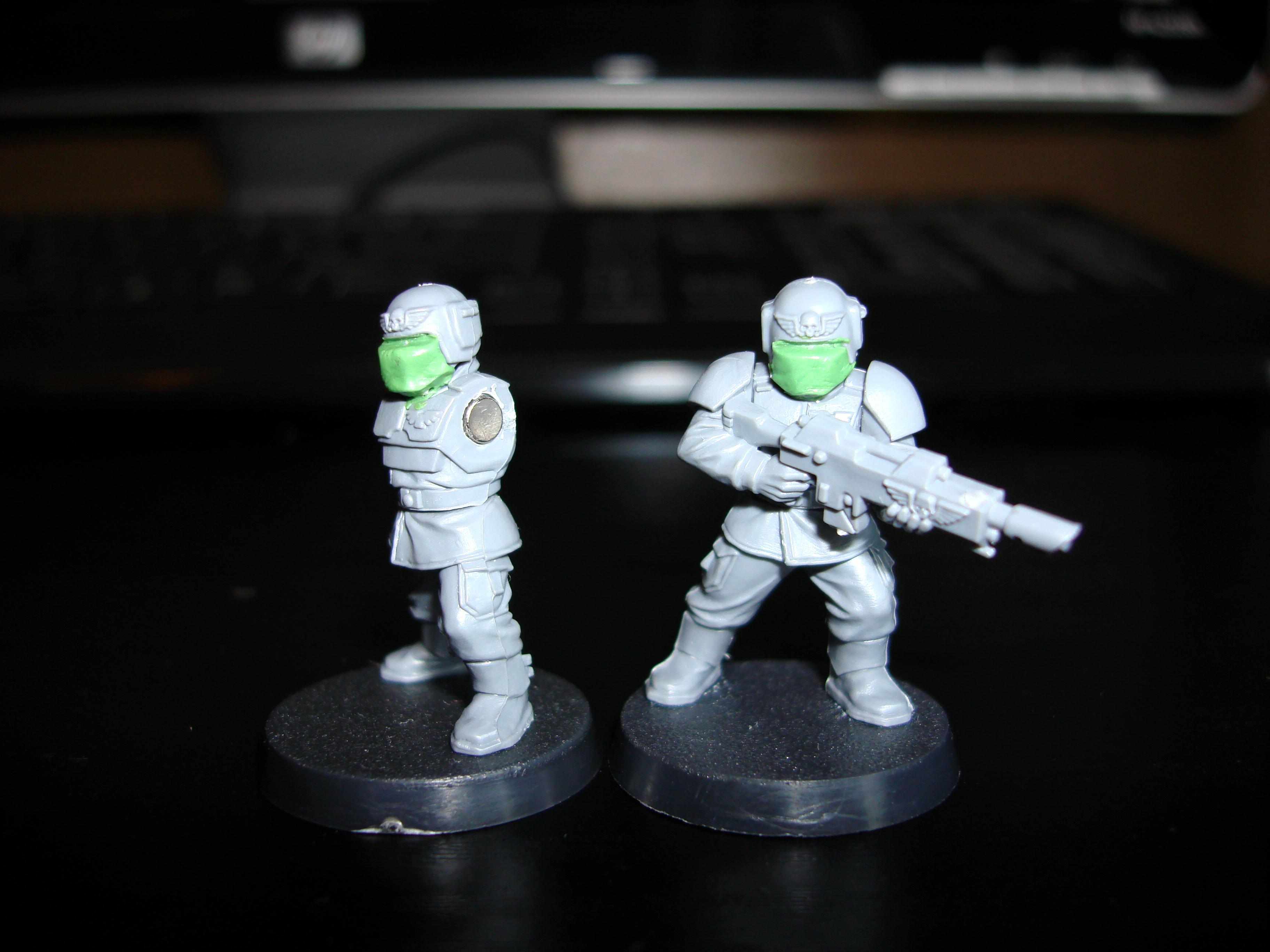 Conversion, Greenstuff, Imperial Guard, Work In Progress