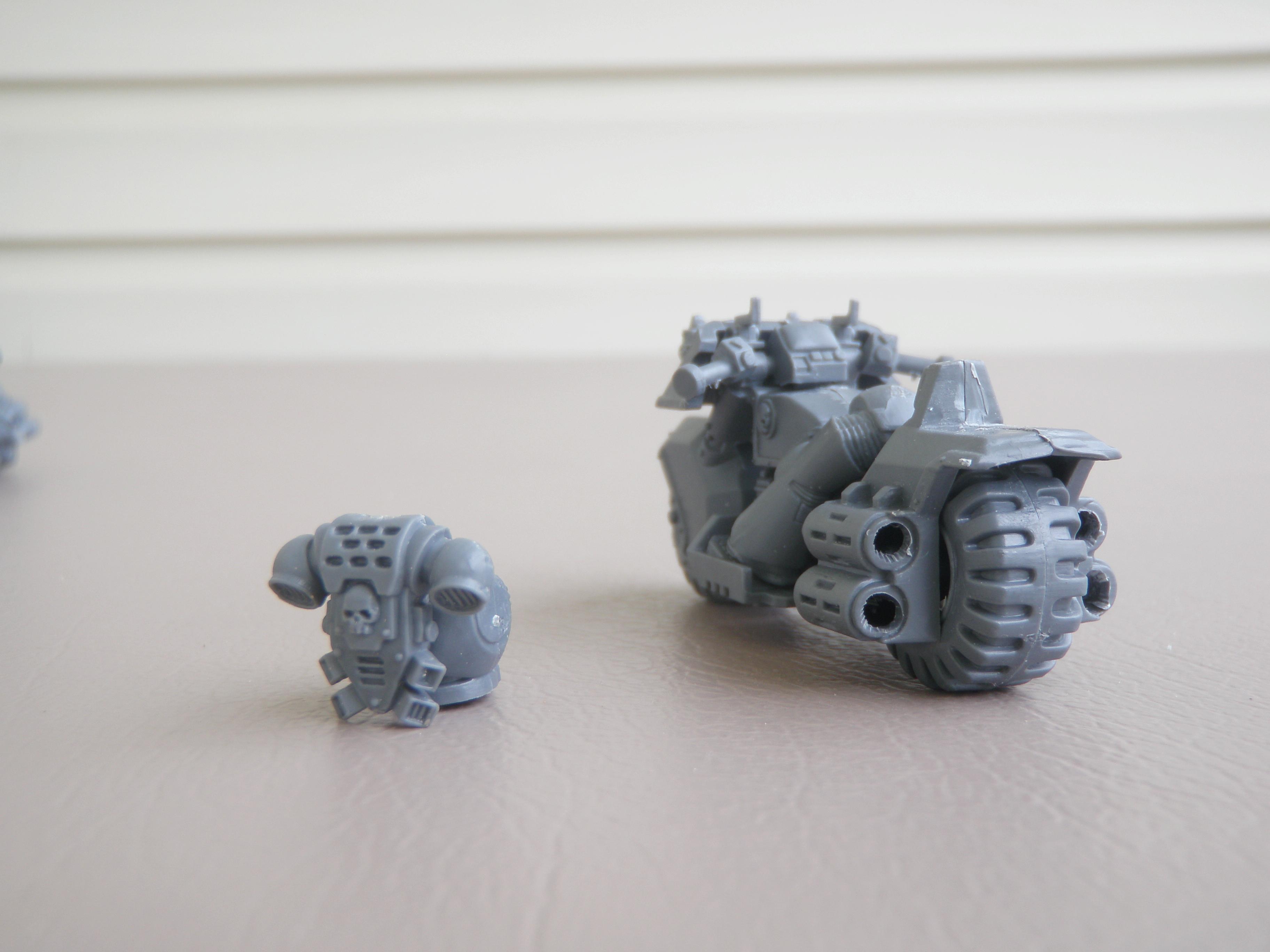 Bike, Space Marines, Warhammer 40,000, Work In Progress