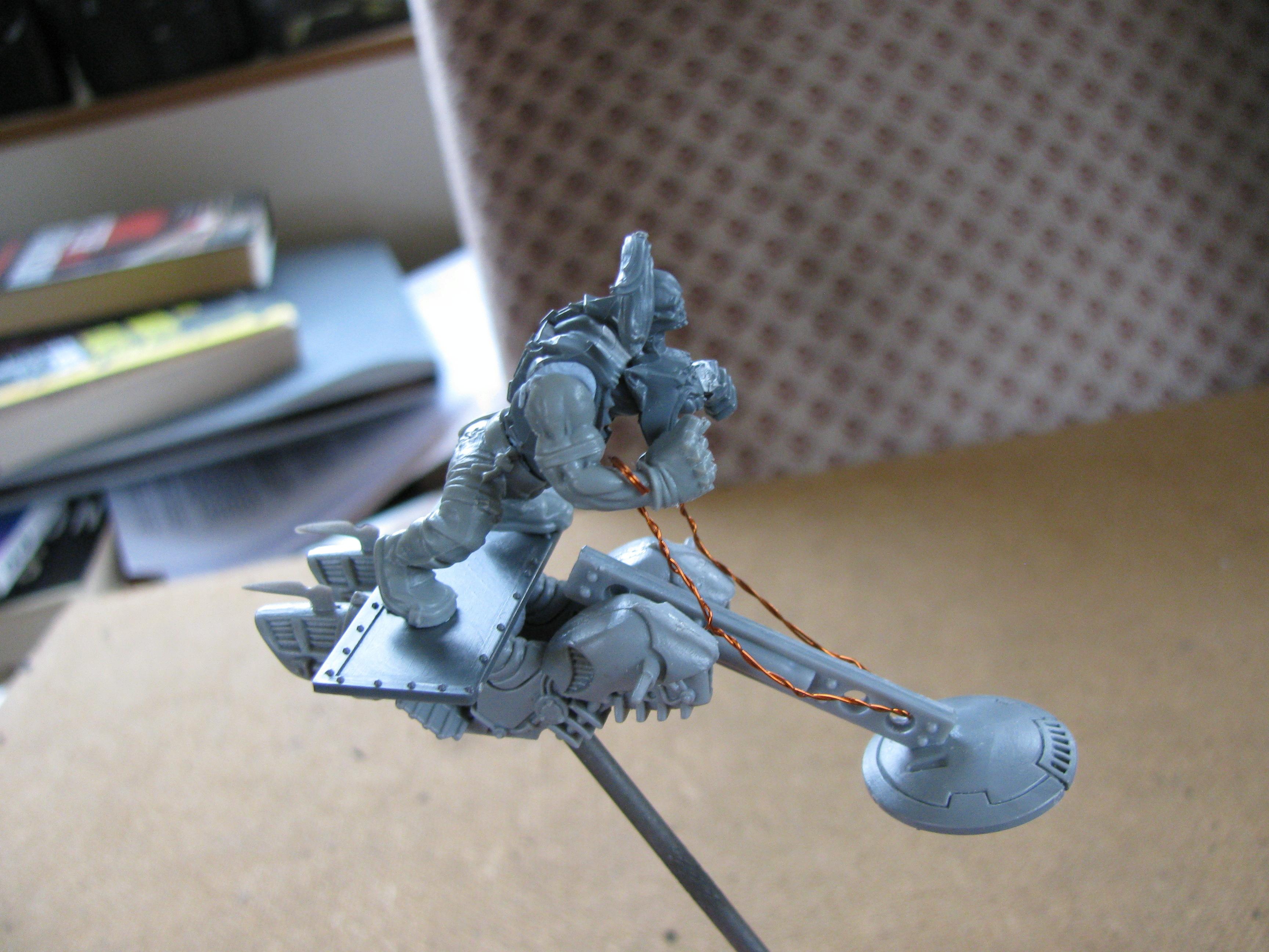 Bionik, Conversion, Cybork, Cyborks, Gorkamekka, Mekanik, Mekboy, Orks, Tau Abuse, Warbike, Warhammer 40,000, Work In Progress