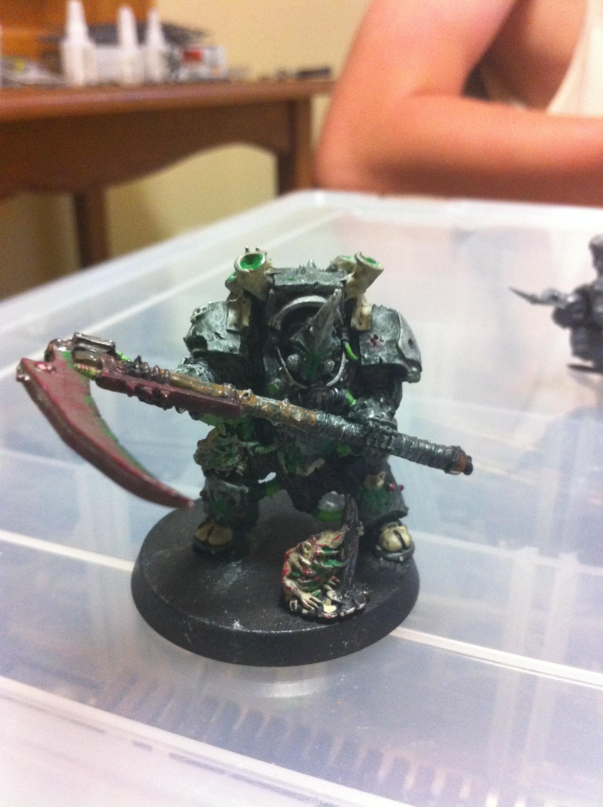 Chaos, Chaos Space Marines, Nurgle, Plague Marines, Typhus