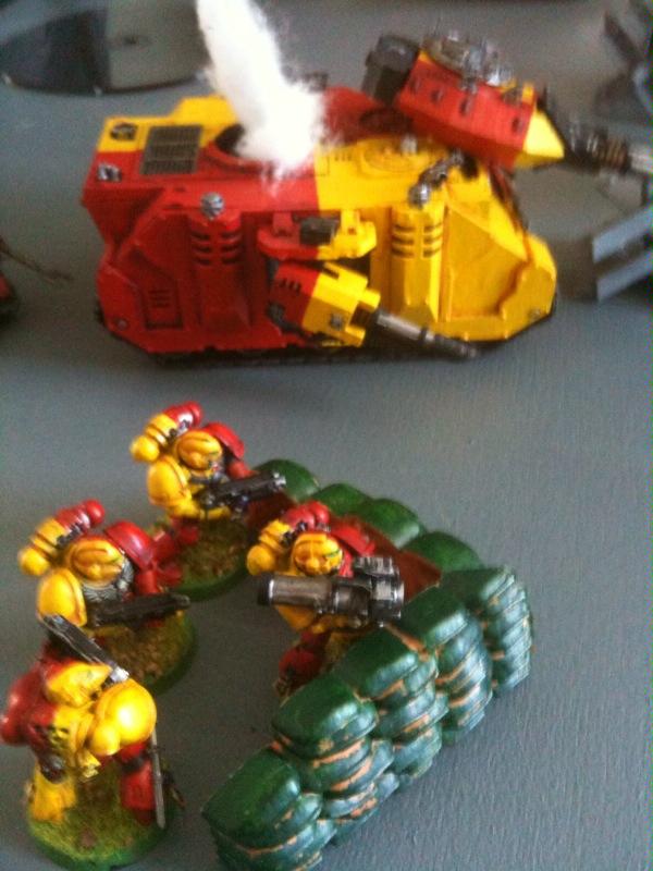 Space Marines, On the back foot