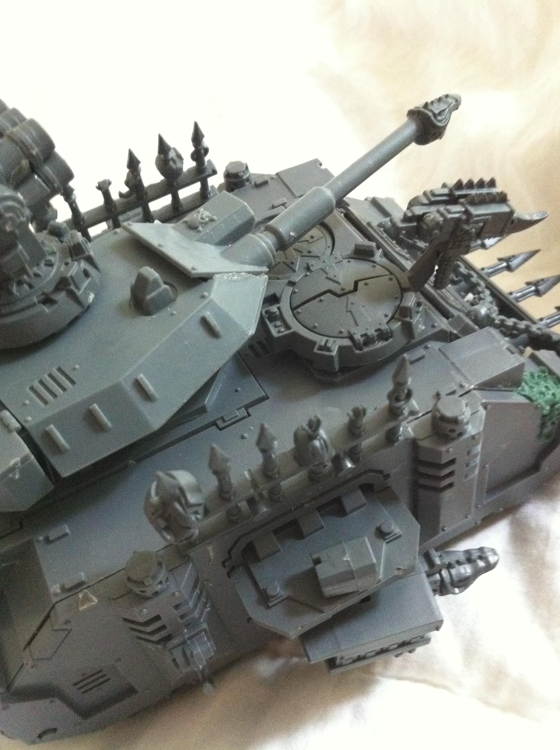 Chaos Space Marines, Predator, Tank, Work In Progress