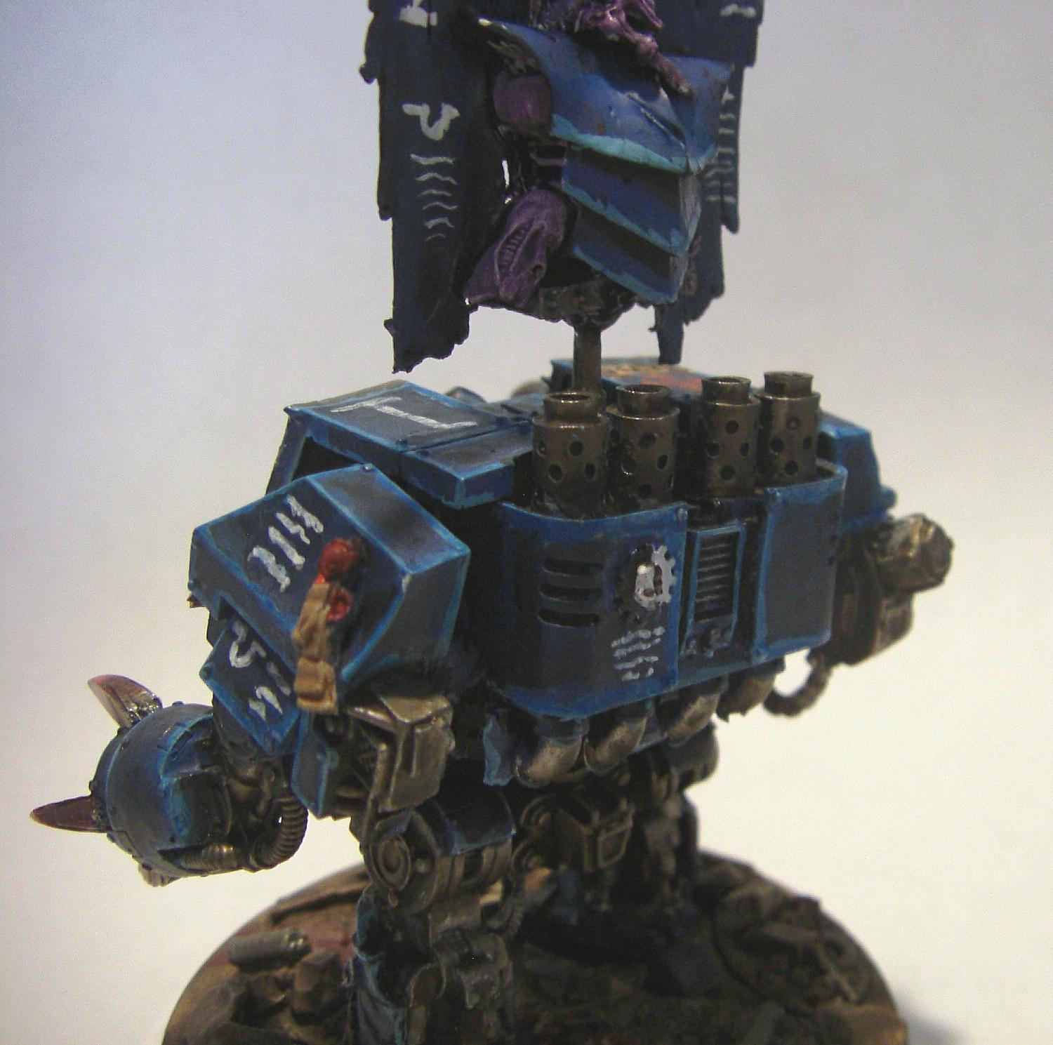 Dreadnought, Forge World, Space Marines, Ultramarines, Venerable