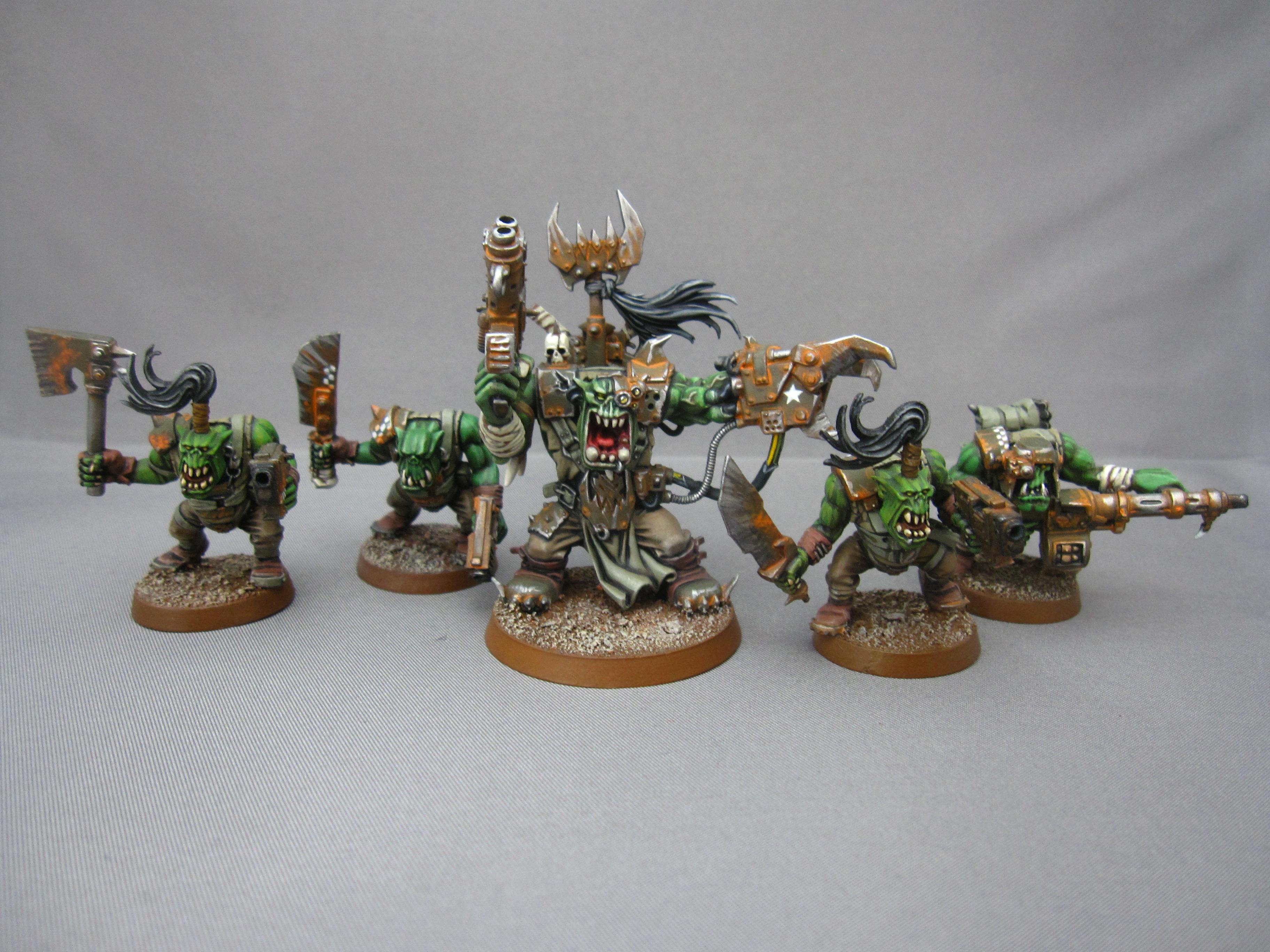 Boy, Orks, Warboss, Warhammer 40,000