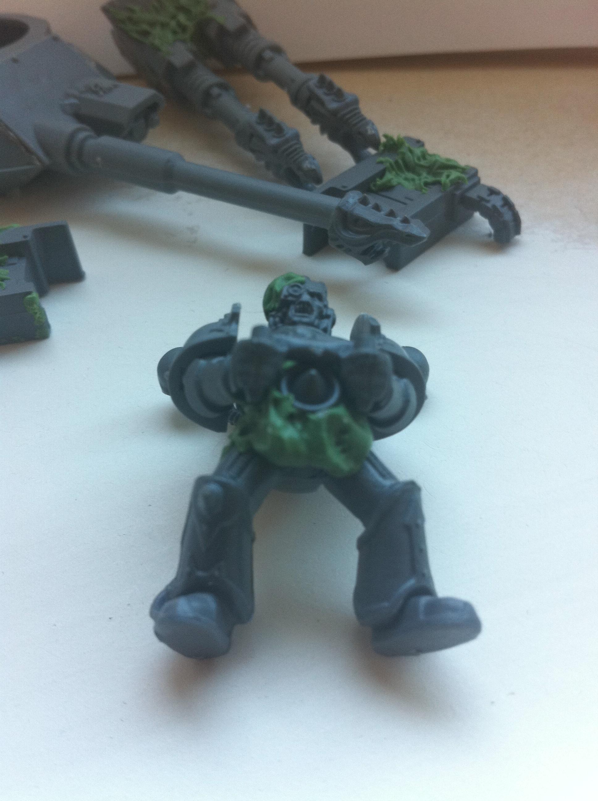 Detail shot of missle launcher