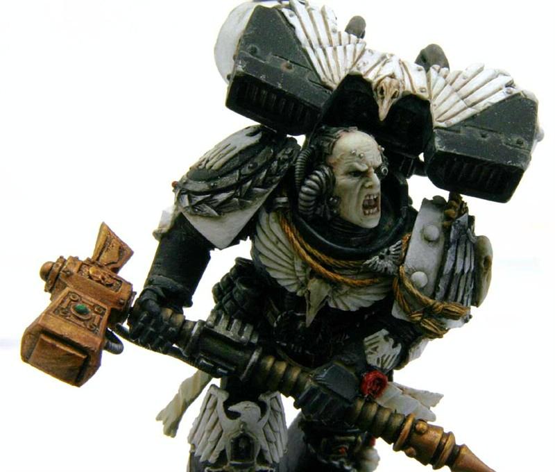Copyright Forgeworld, Copyright Games Workshop, Raven Guard, Shadow Captain, Warhammer 40,000