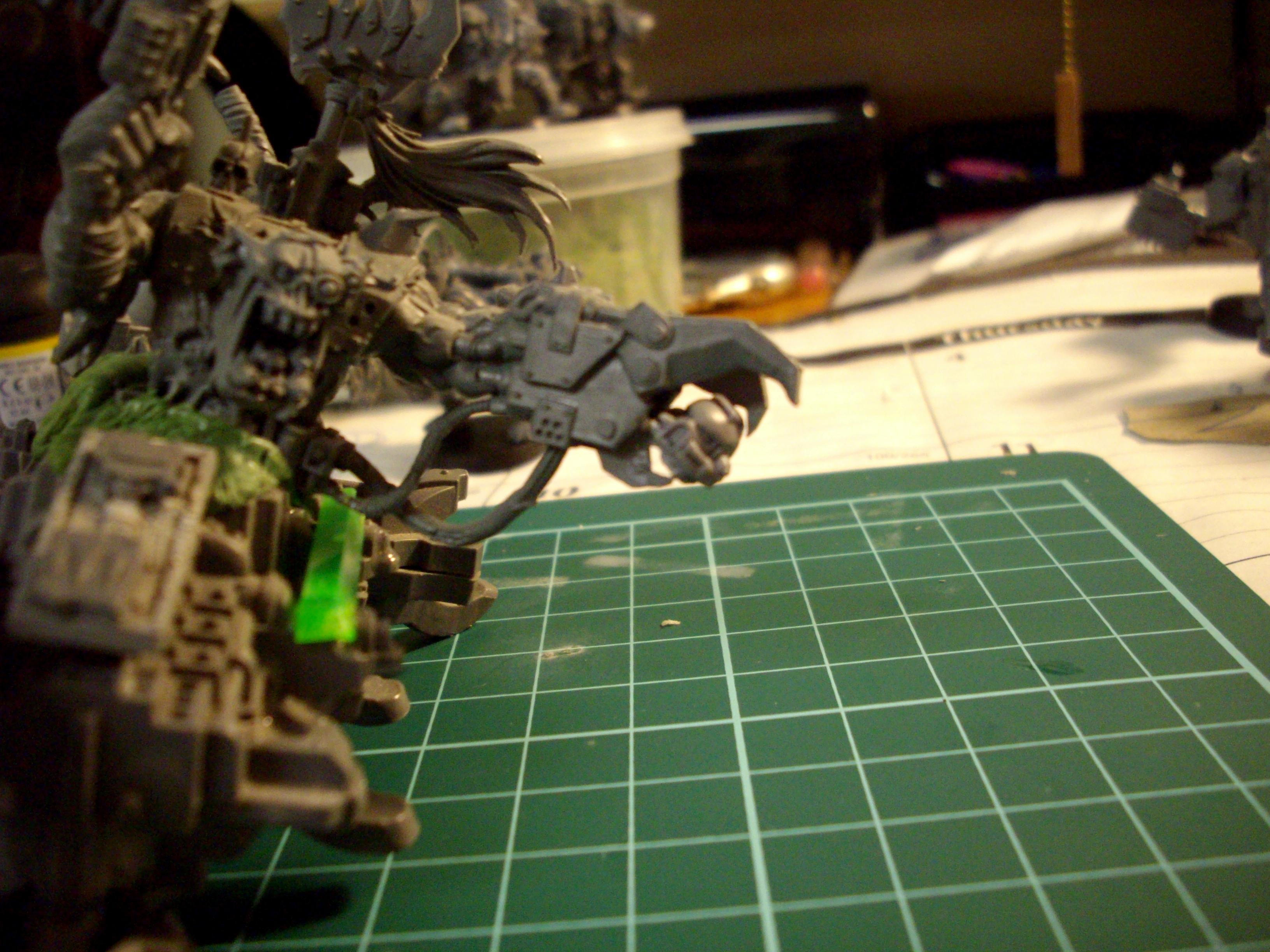 Bike, Orks, Orks Army Color Scheme Colour Evil Sunz Big Mek Hq Troops, Wazdakka Gutsmek