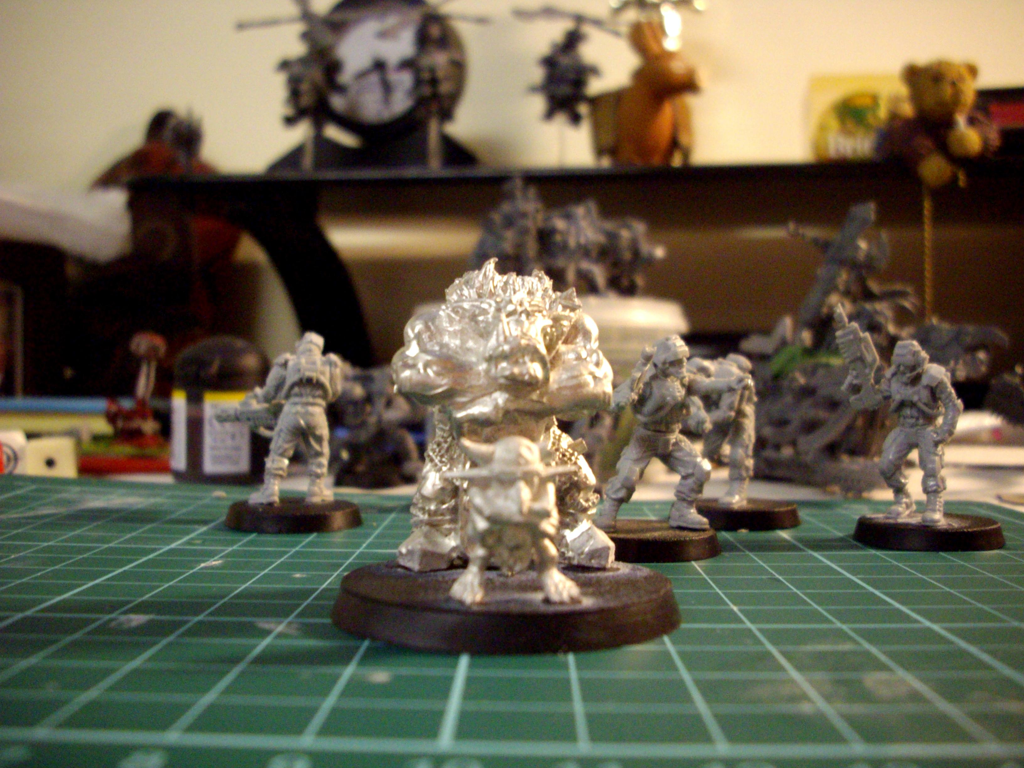 Big, Conversion, Headquarters, Mekboy, Orks, Orks Army Color Scheme Colour Evil Sunz Big Mek Hq Troops, Pre