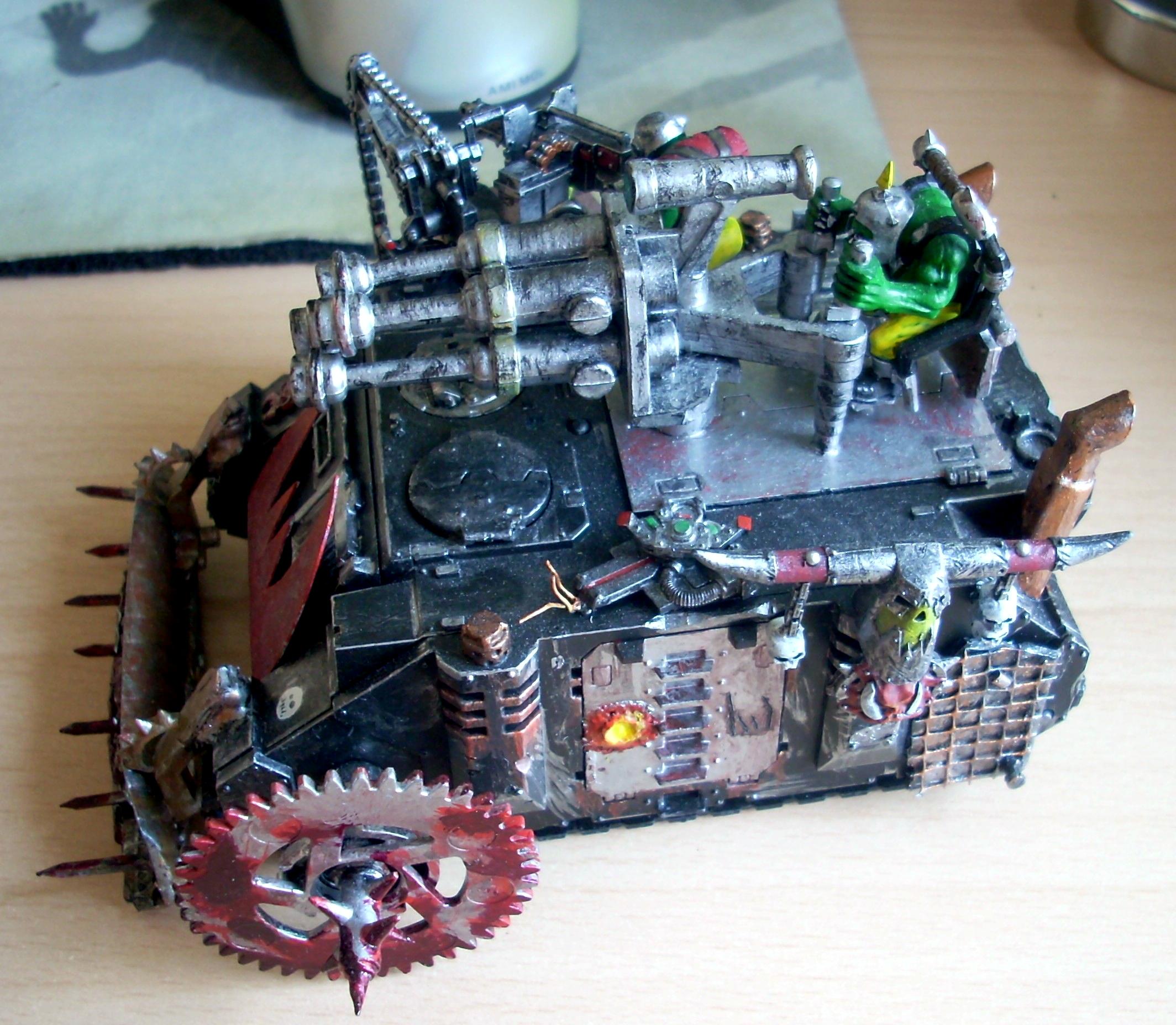 Custom, Looted, Orks, Rhino, Wagon, Warhammer 40,000