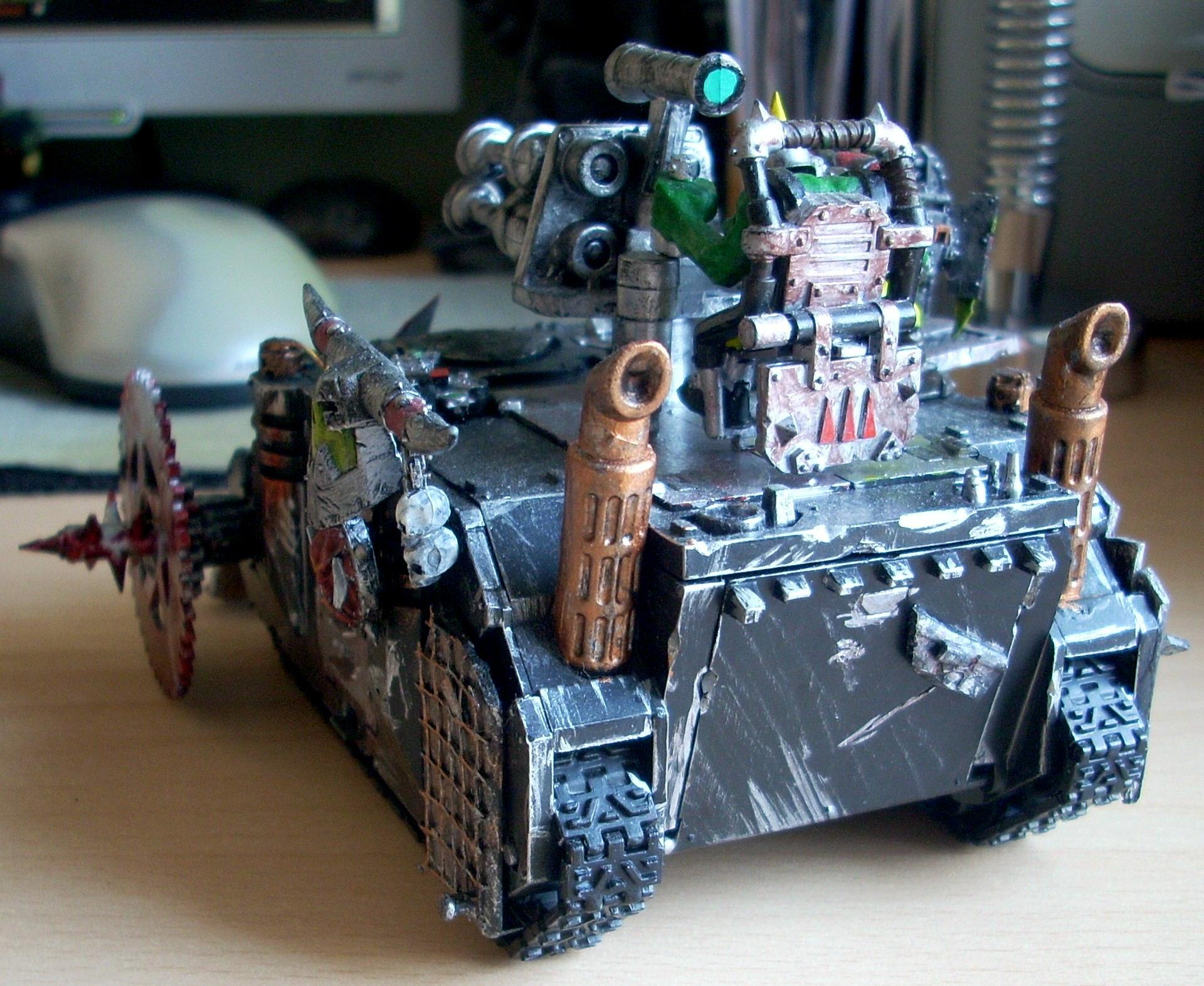 Custom, Looted, Orks, Rhino, Wagon, Warhammer 40,000