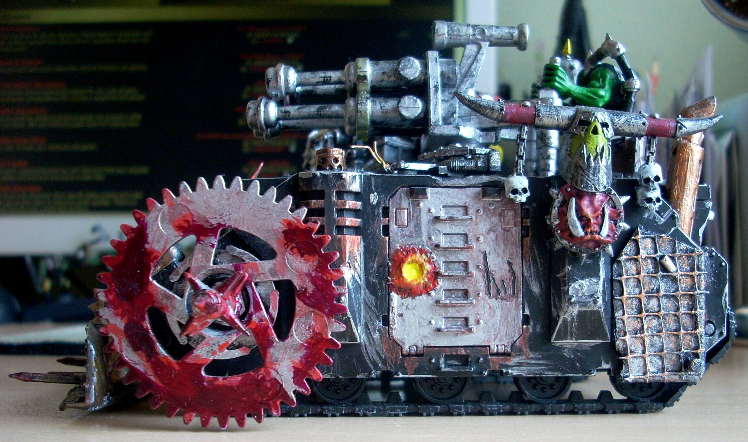 Custom, Looted, Orks, Rhino, Wagon, Warhammer 40,000