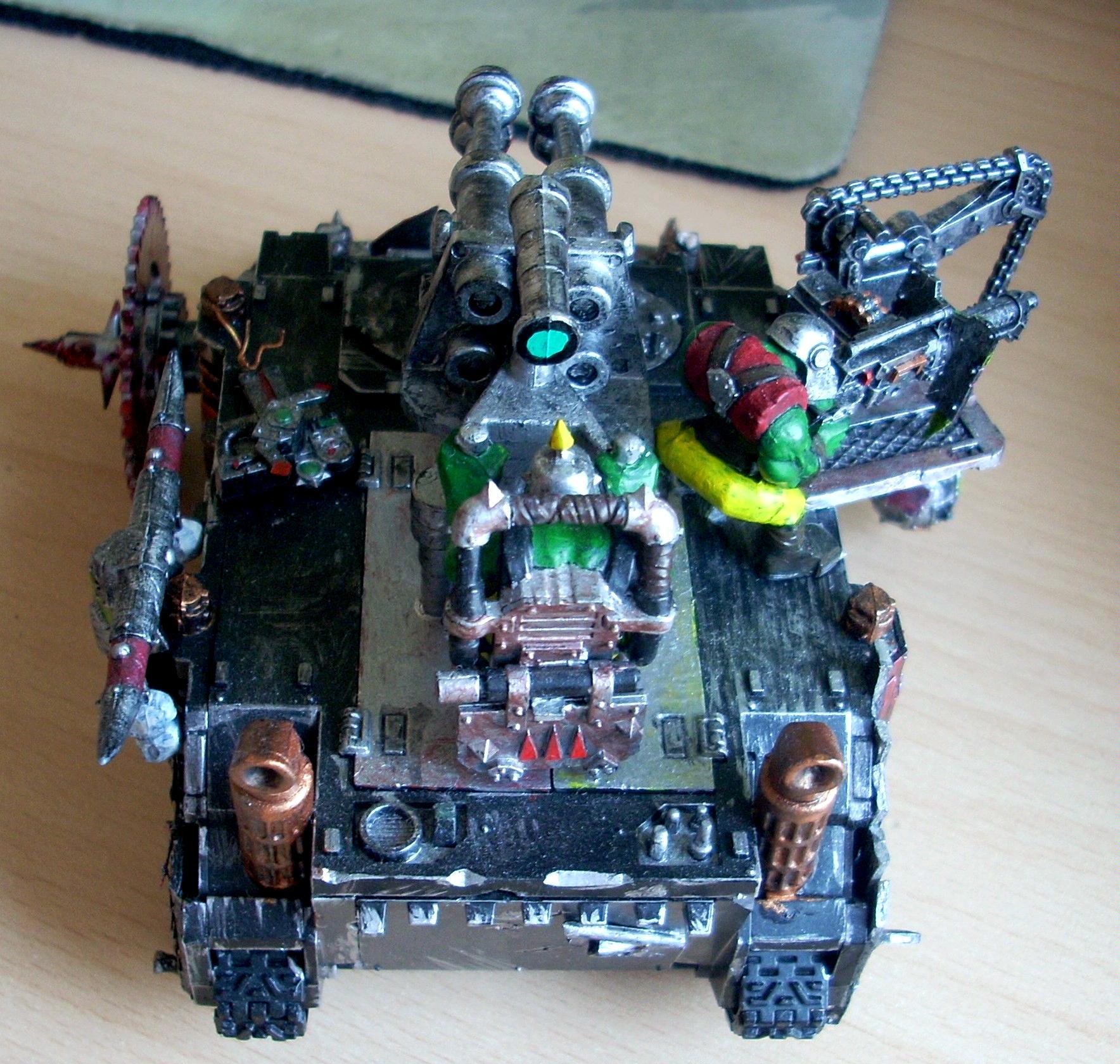 Custom, Looted, Orks, Rhino, Wagon, Warhammer 40,000