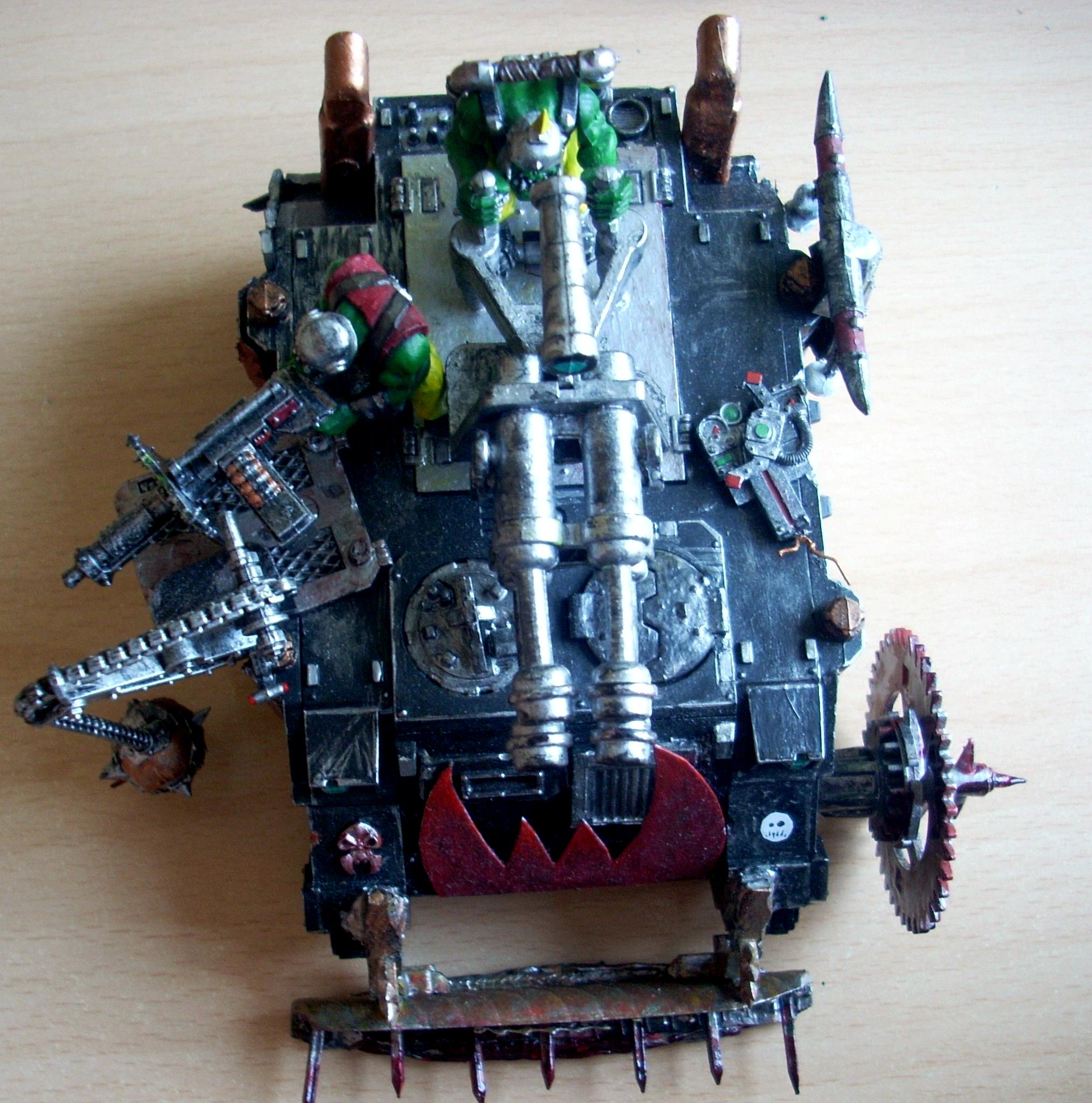 Custom, Looted, Orks, Rhino, Wagon, Warhammer 40,000