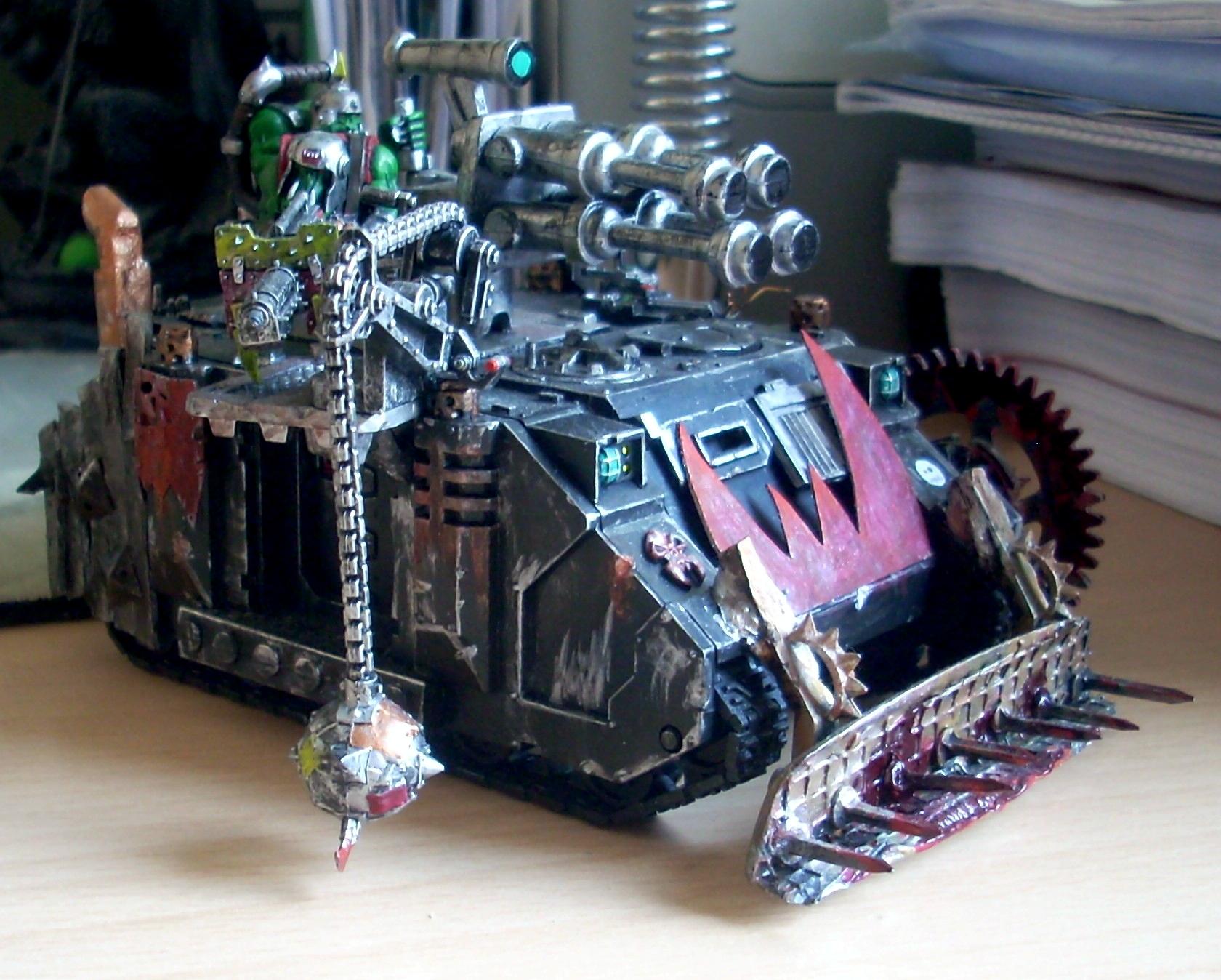 Custom, Looted, Orks, Rhino, Wagon, Warhammer 40,000